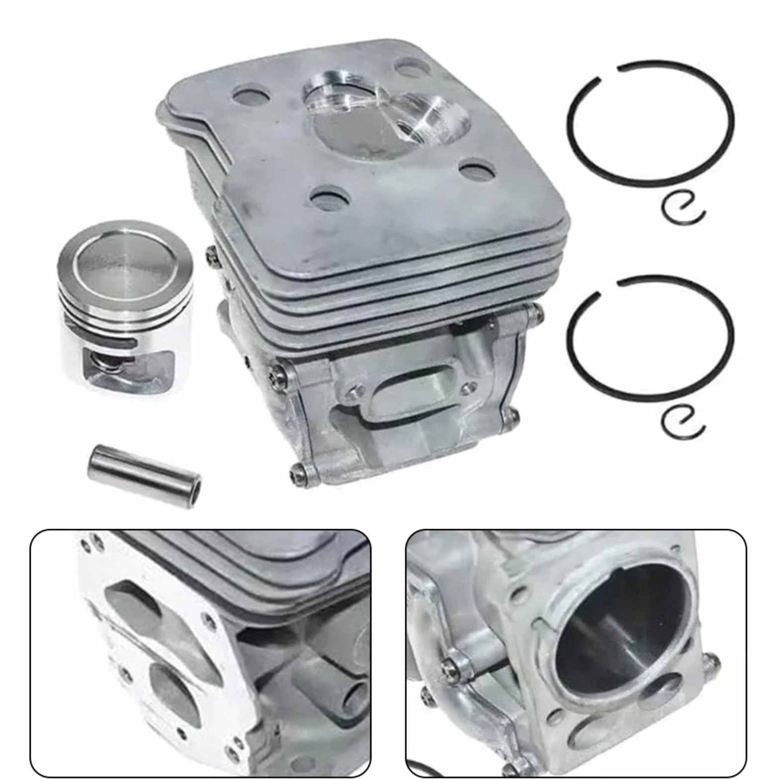 Kit piston cylindre débroussailleuse 345FR 545F 545FR 545FX aluminium remplacement