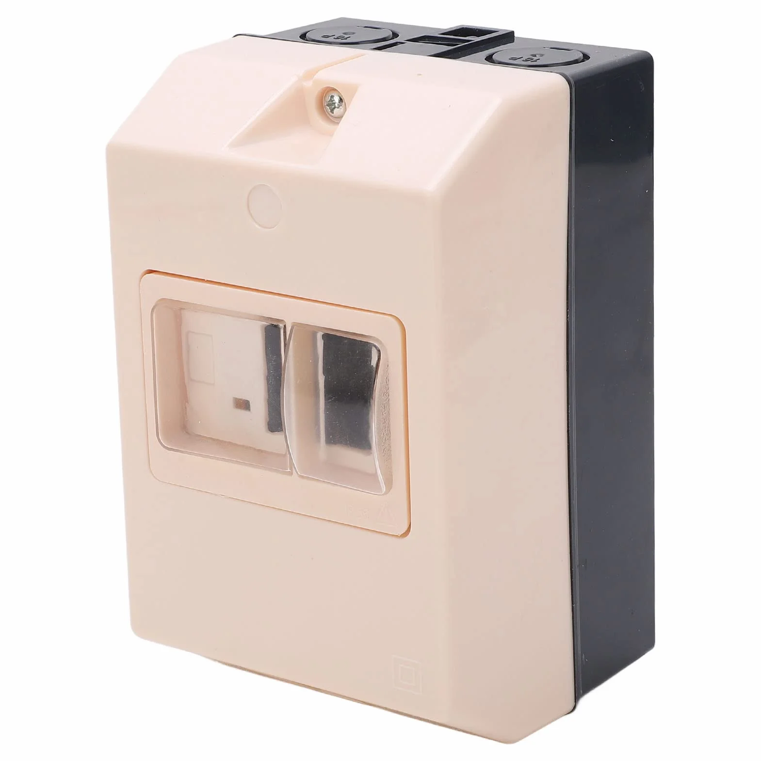 Garosa Boîte de Disjoncteur, Boîtier Ignifuge ABS étanche pour GV2 MC02 et GV2 ME