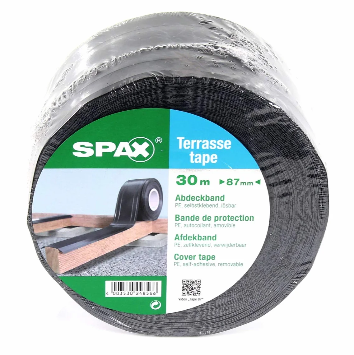 Bande d'étanchéité adhésive SPAX 87 mm 30 m