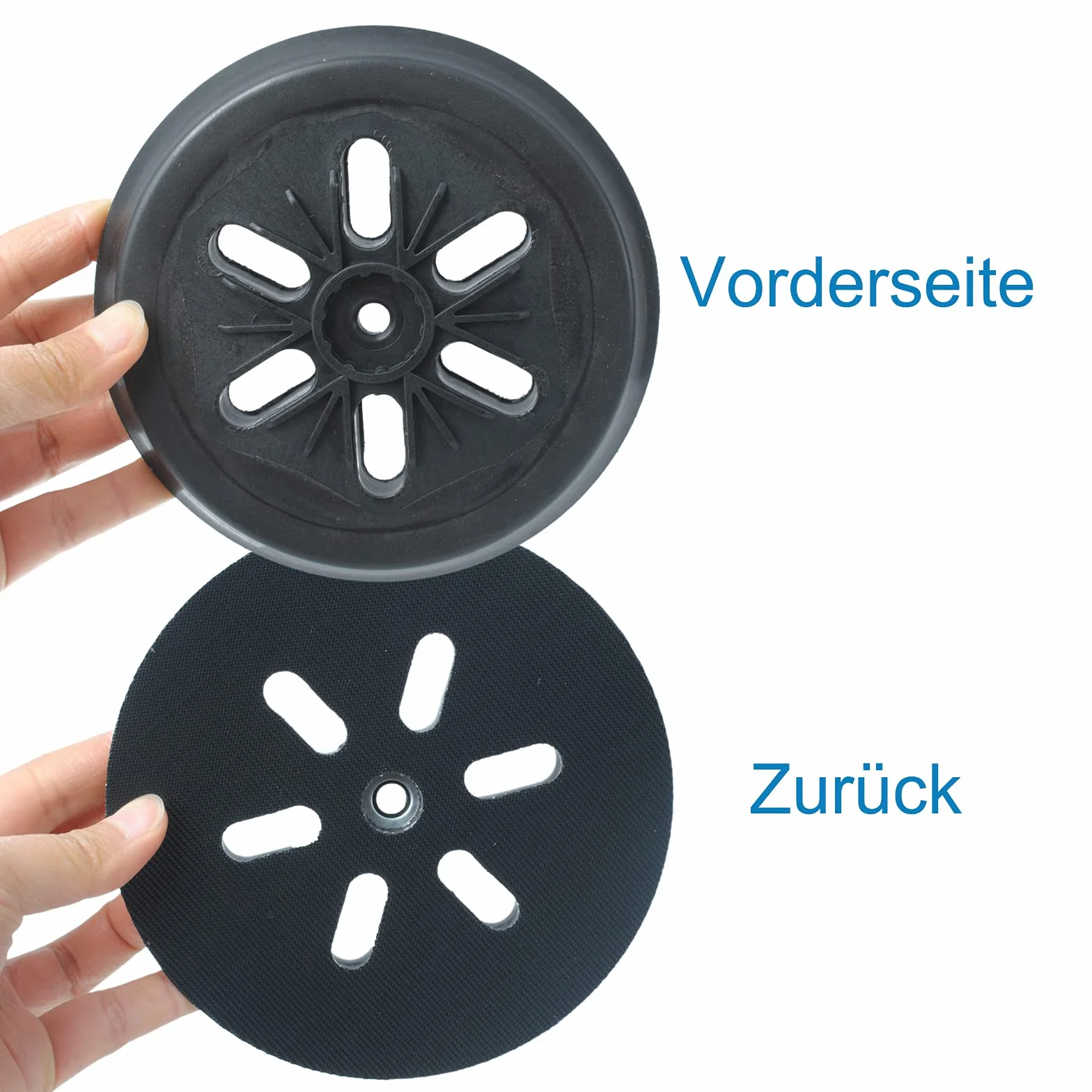 Patin de ponçage Ø 150 mm pour ponceuse orbitale Bosch GEX 150 AC, PEX 15 AE, GEX 150 Turbo
