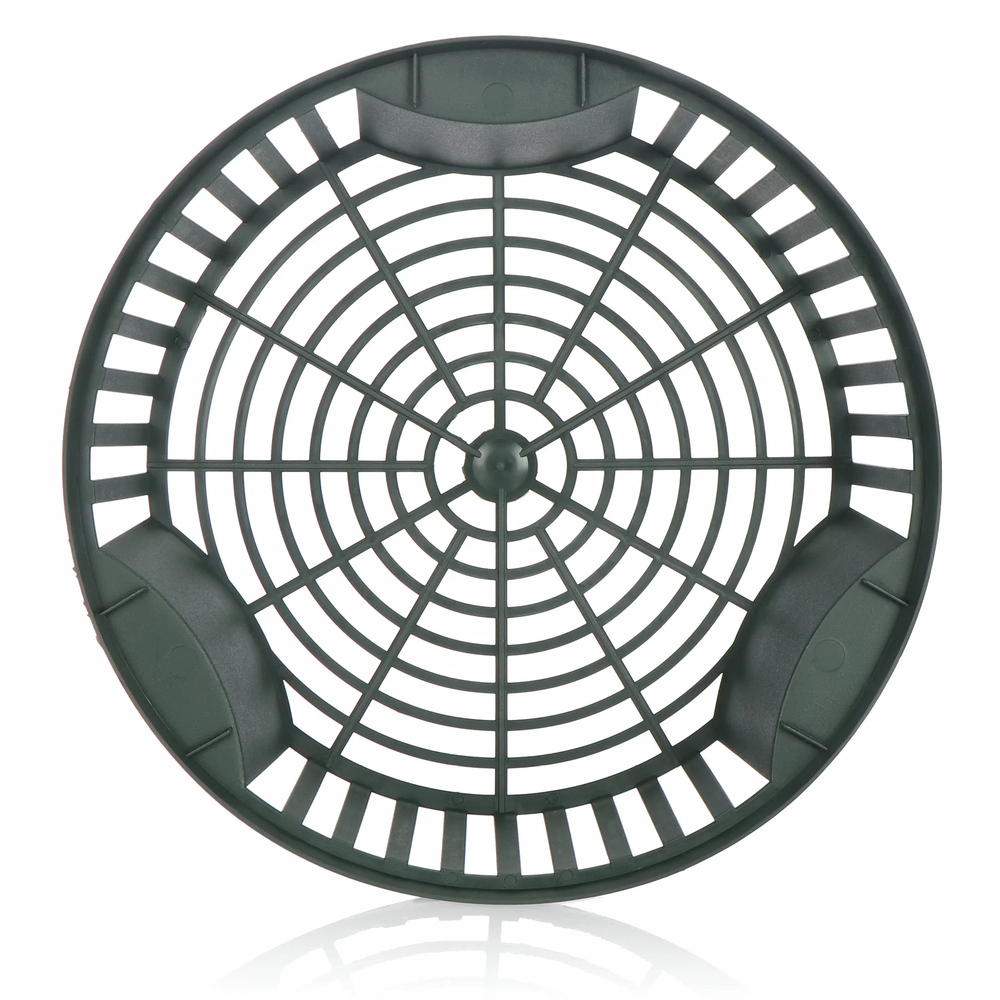 com-four® 6X paniers à Plantes pour bulbes à Fleurs, Pot de Multiplication pour la Plantation et Le Stockage des Plantes à bulbes, Panier d'oignons Verts (06x jardinière Verte - 26,5 cm)