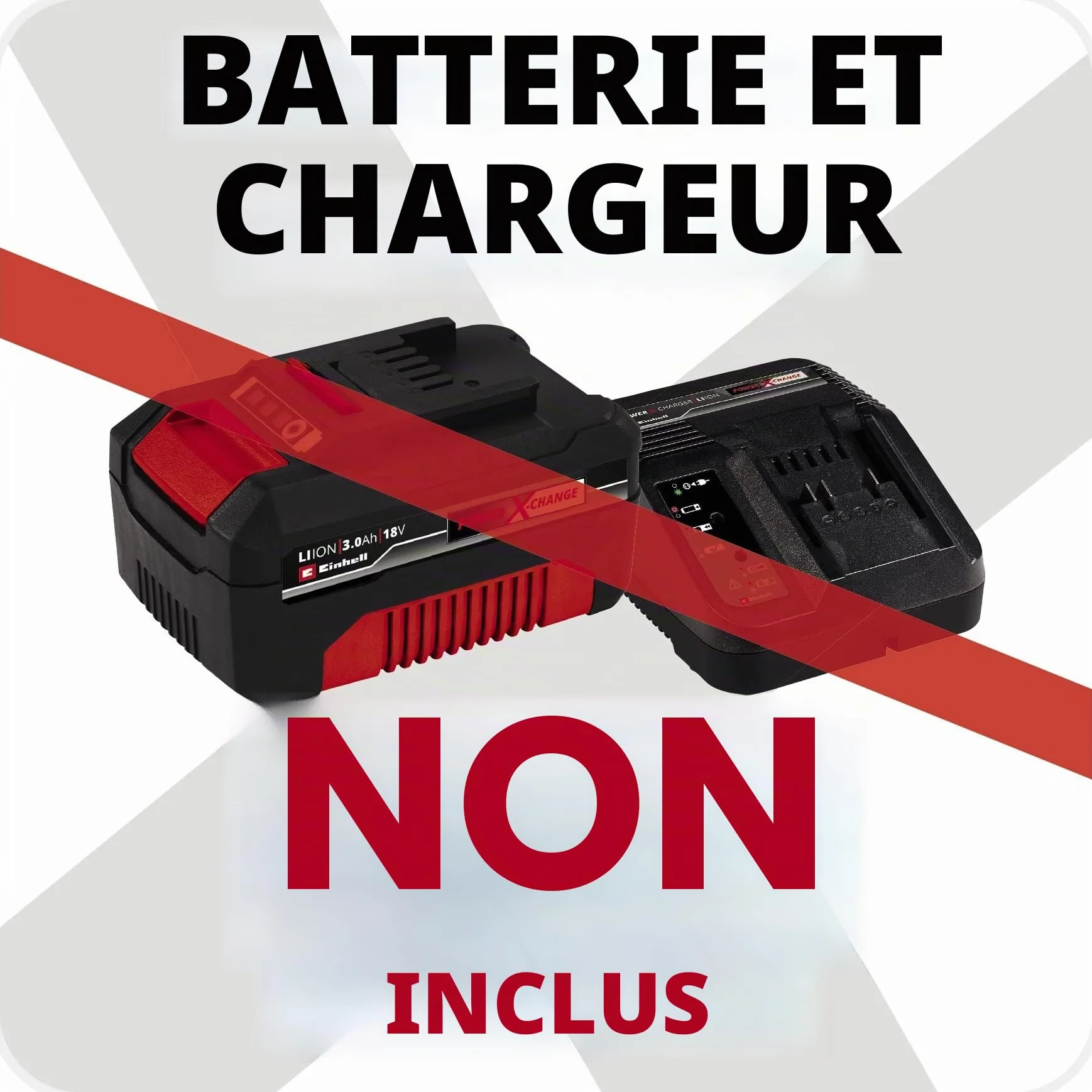 Einhell GE-CL 18 Li E Souffleur sans Fil 18 V 210 km/h Power X-Change Solo