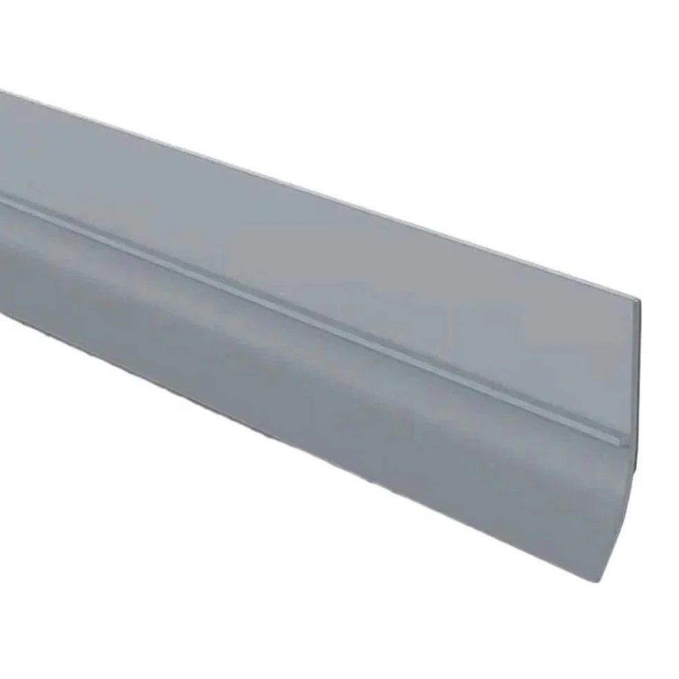 Bande d'étanchéité pour bas de porte PVC auto-adhésive 100 cm anti-poussière insonorisante blanche