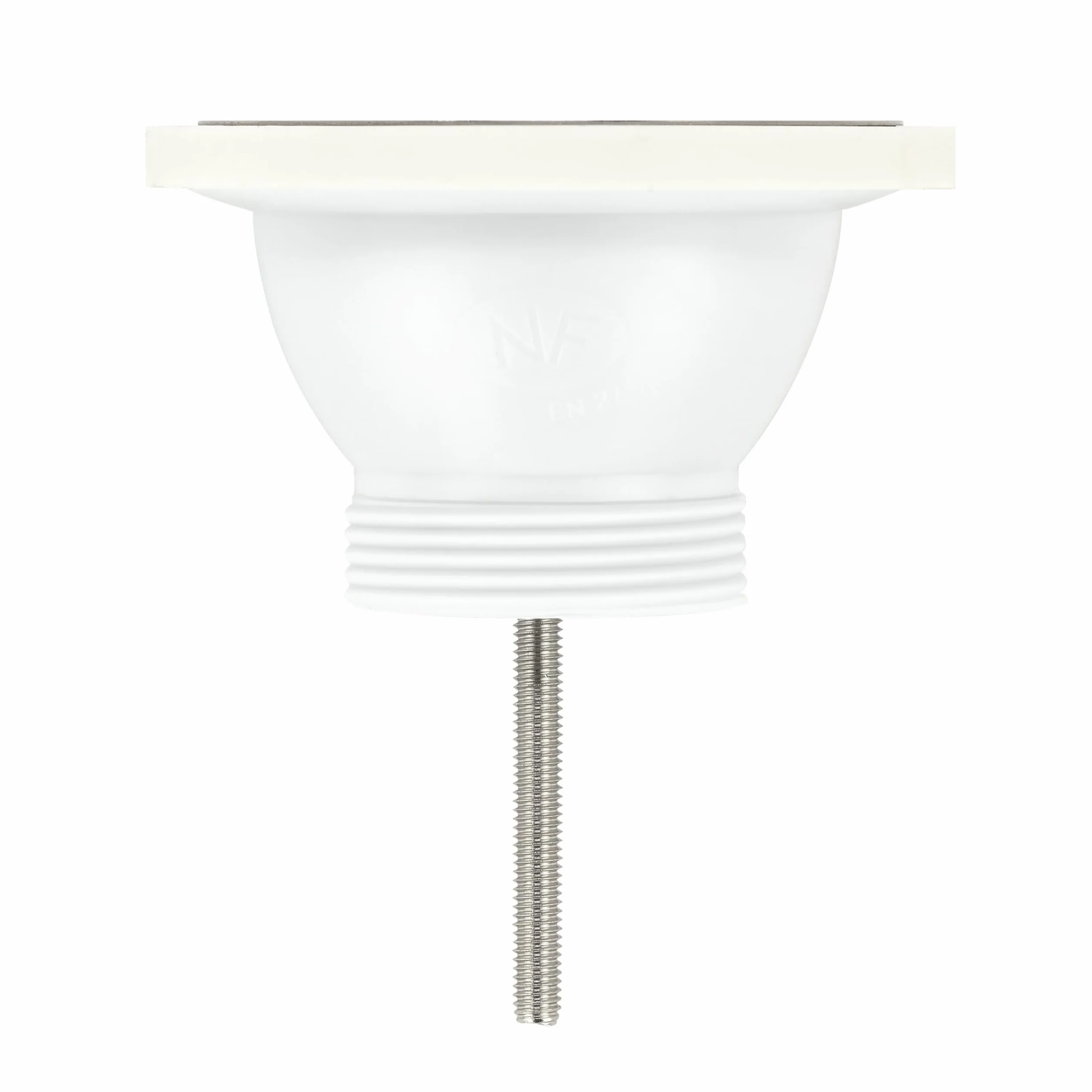 Wirquin Bonde évier cuisine 1 bac Ø60 mm sans trop-plein blanc