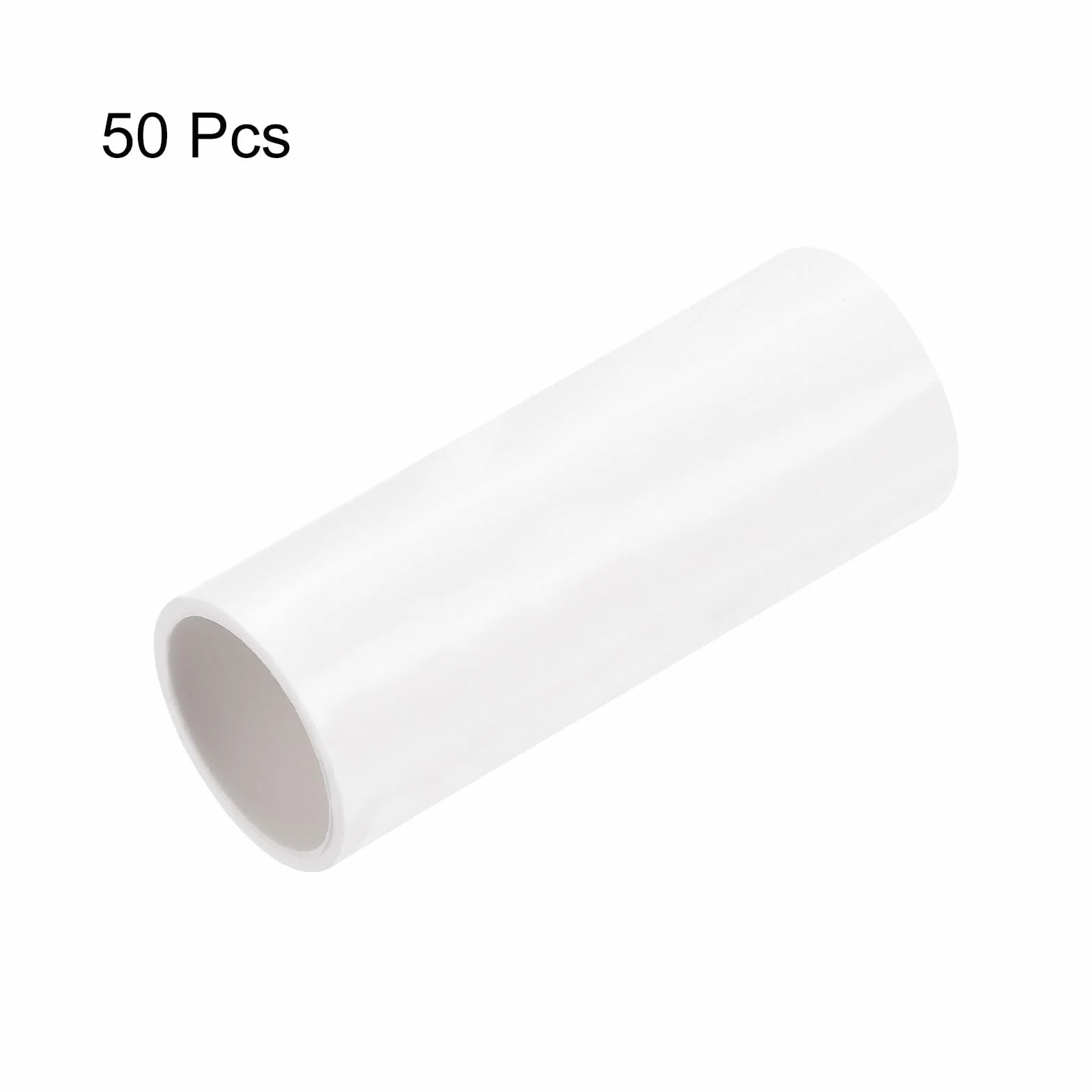 Raccord Droit Conduit PVC 16 mm Blanc Lot de 50 pour Tuyau Électrique