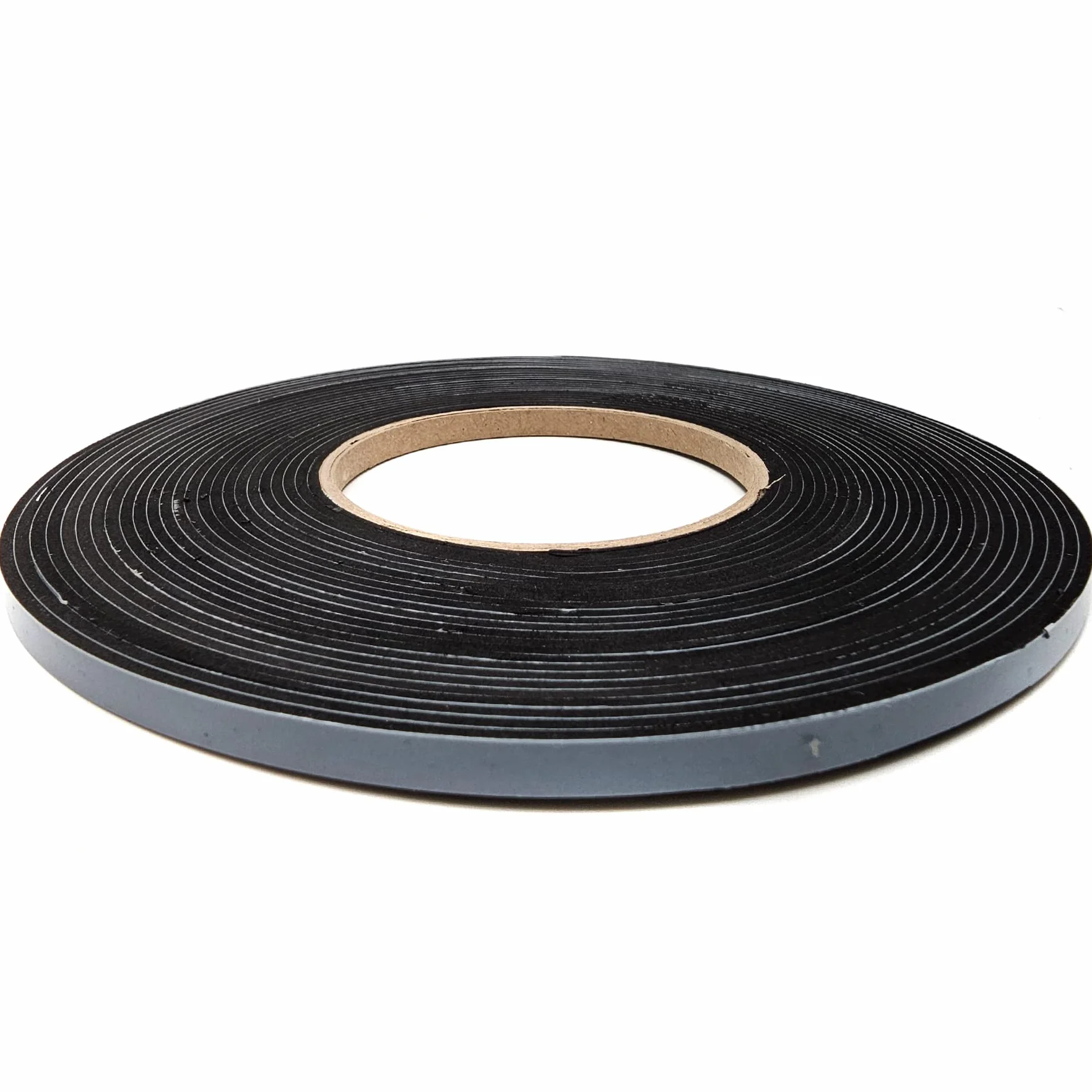 EPDM Mousse noire autocollant 10 m rouleau 6 mm x 2 mm