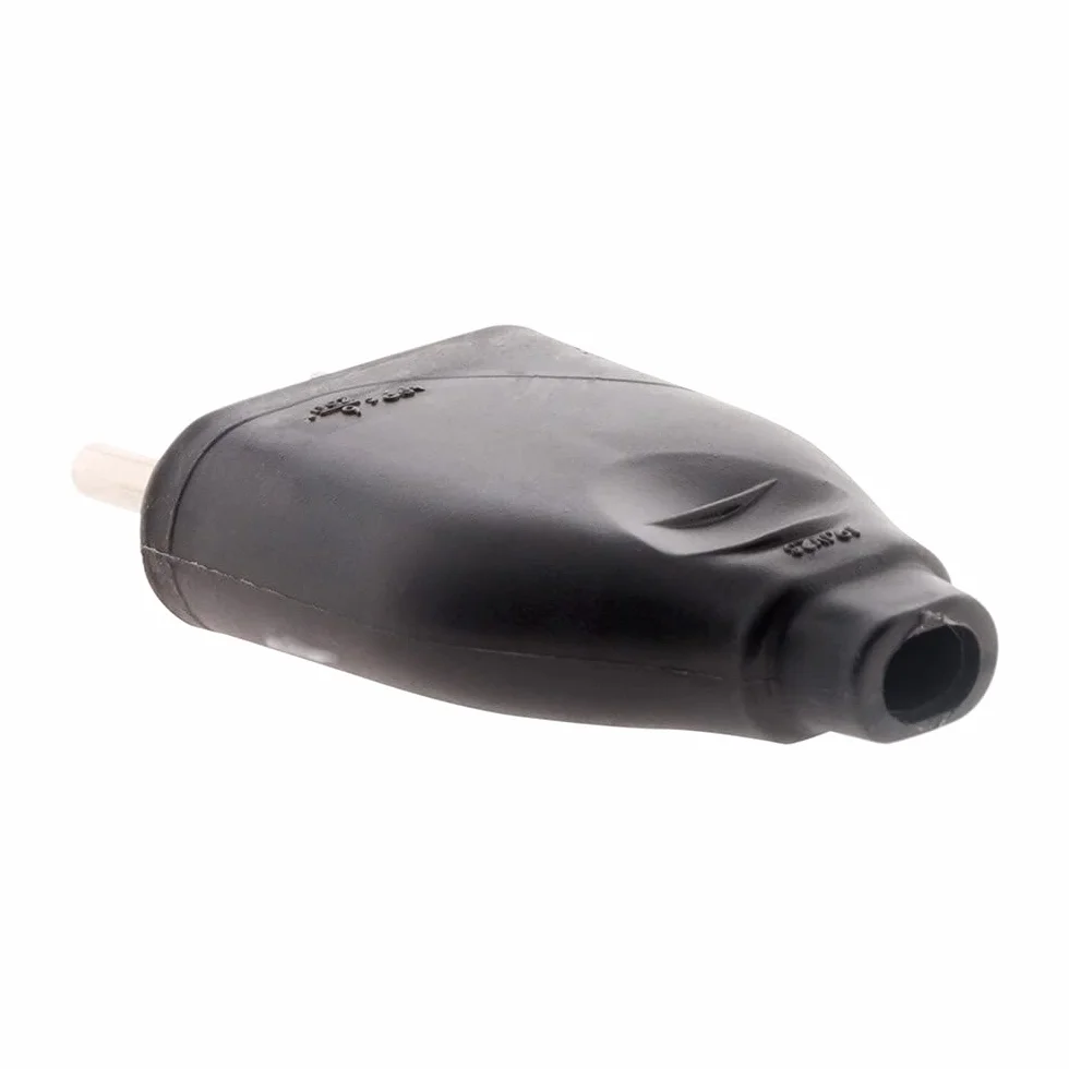 Zenitech Fiche mâle 2P 6A noir