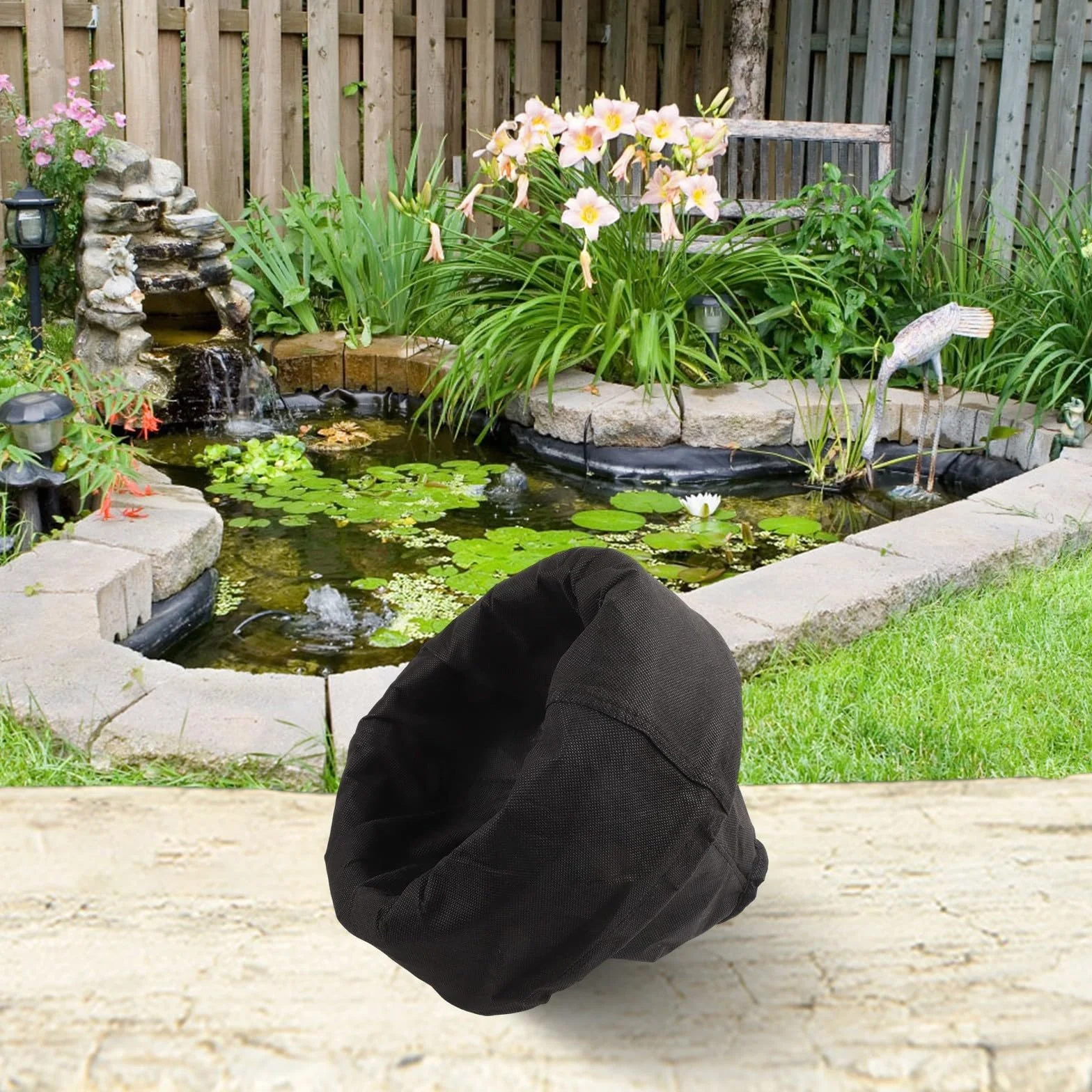 Panier de plantation flottant de 25 cm pour plantes aquatiques favorisant une croissance saine des plantes aquatiques
