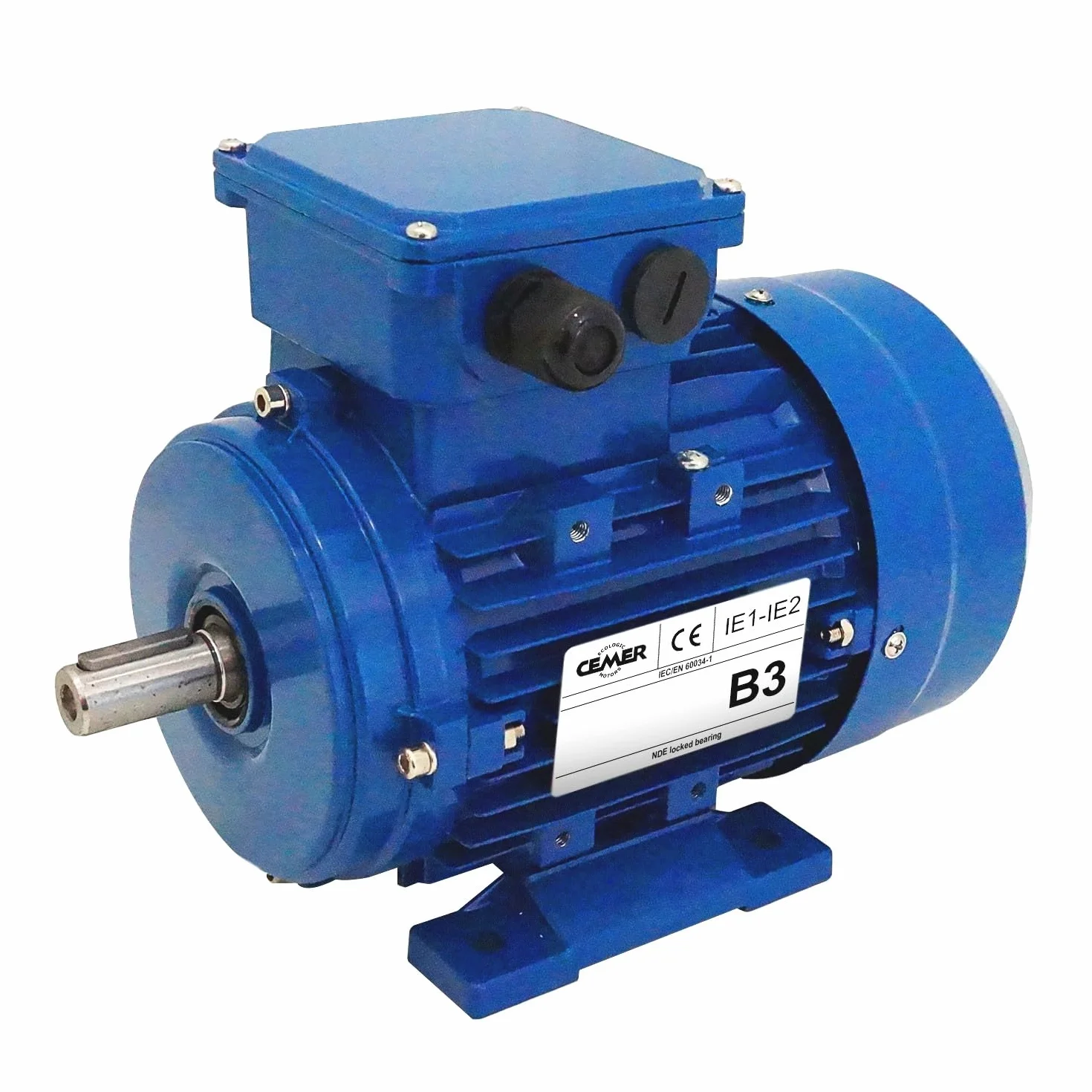 Silnik elektryczny trójfazowy 230/400 V 5,5 KM CEMER MS 4 kW 3000 obr/min IP55