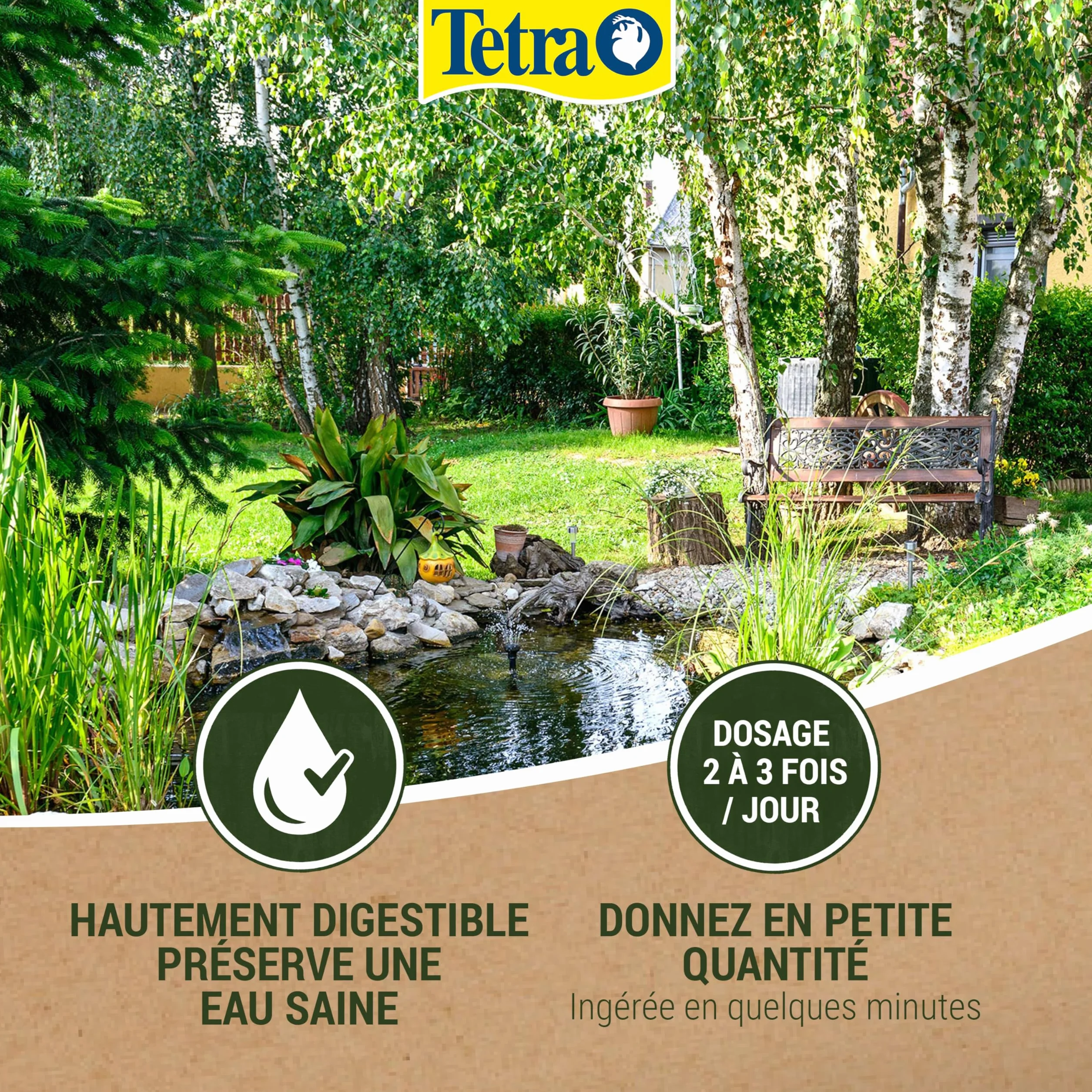 Tetra Pond Sterlet XL Sticks d'Esturgeon pour Aquariophilie 5 L