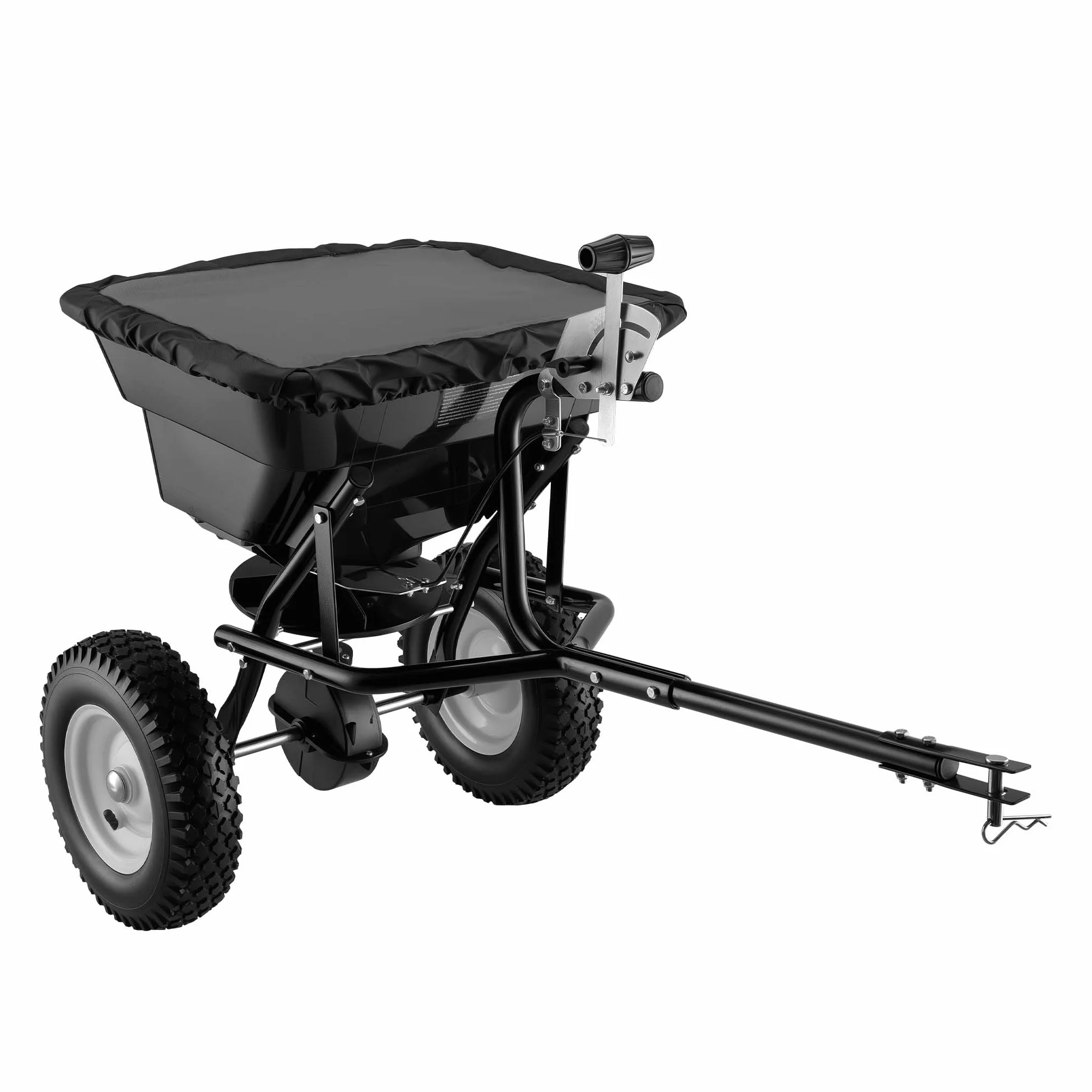 Streuwagen GT1507 mit 29L Kapazität für Dünger, Saatgut, Streusalz u. Sand gleichmäßiges Streuen