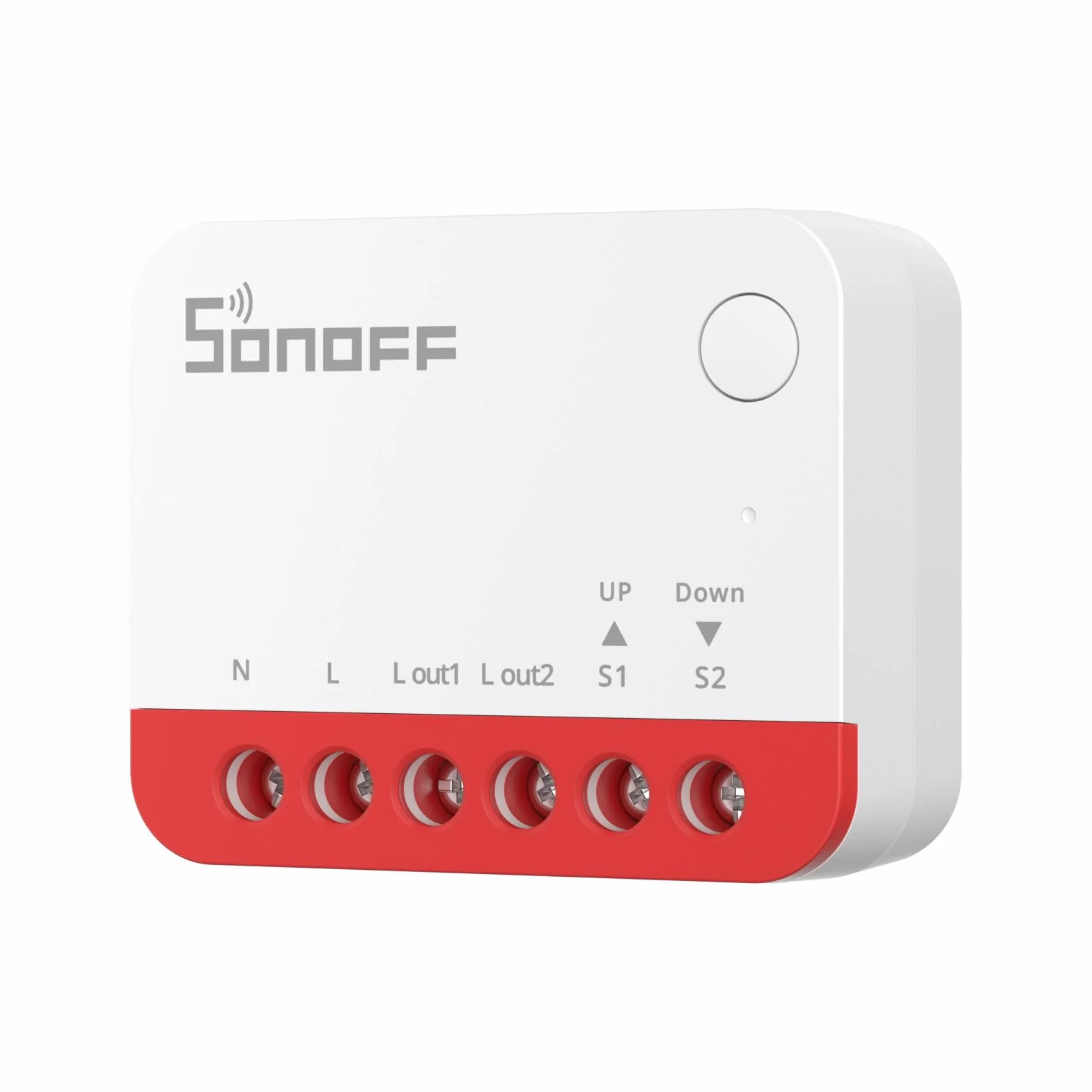 SONOFF Interrupteur Zigbee MINI-ZBRBS pour Volet Roulant, Contrôle en Pourcentage, Compatible Alexa/Google Assistant