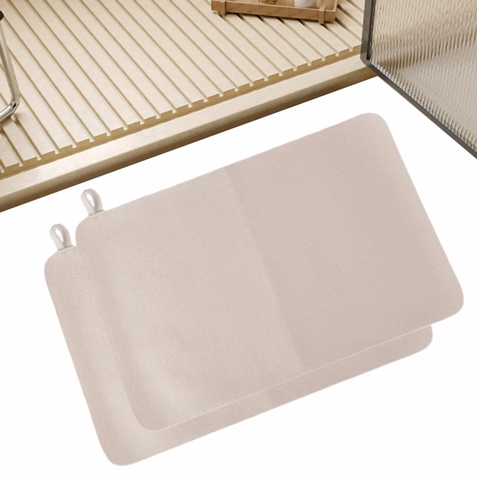 Tapis de sauna en feutre doux absorbant l'eau, protection de banc et coussin de siège