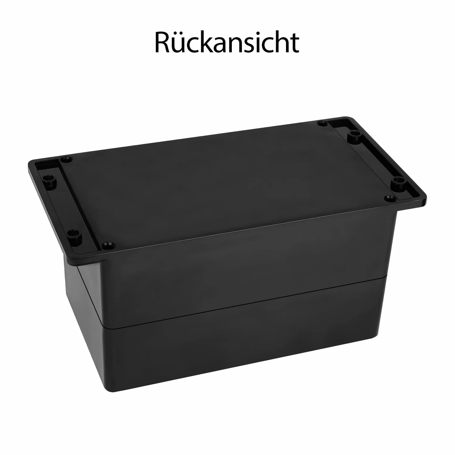 Boîte de jonction étanche IP65 ABS noir 200x120x113 mm