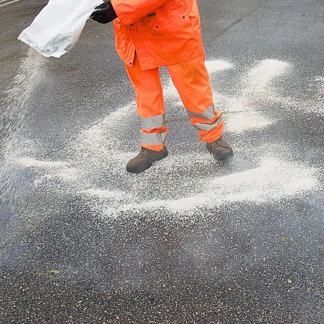 Sel de déneigement au calcium -50°C 8kg, action rapide longue durée non agressif animaux matériaux