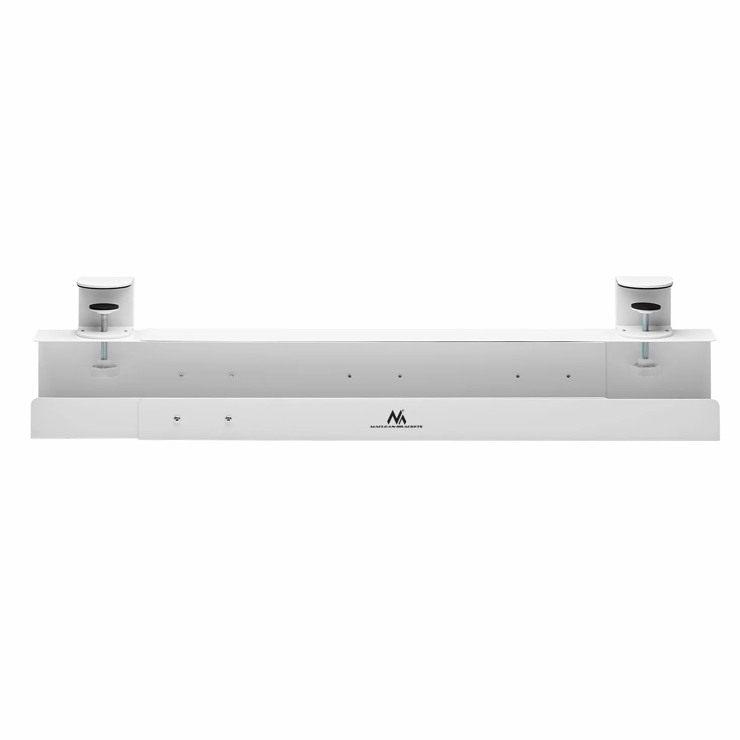Maclean MC-333 Organisateur de câbles sous table, guide-câbles réglable 5 kg