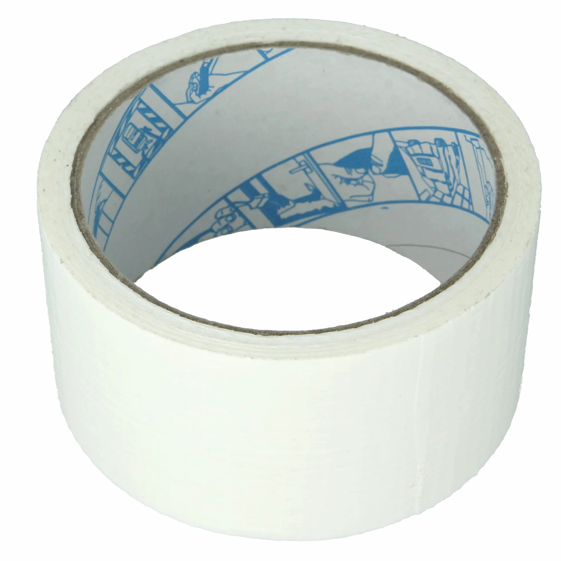 Amig Modèle 516 ruban adhésif blanc 50 mm x 25 m PVC