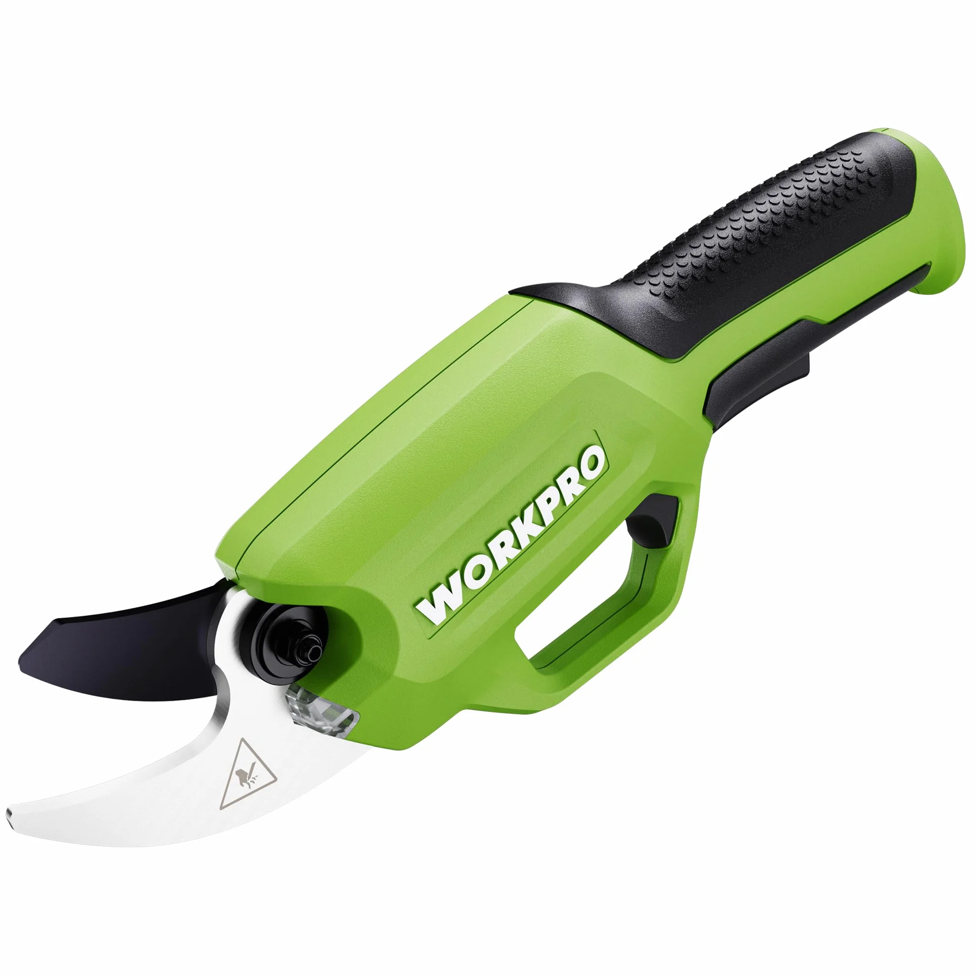 WORKPRO Sécateur Électrique 7,2 V, Professionnel Secateur Electrique avec Lames en SK5, Batterie 2000 mAh, Diamètre de Coupe de 19 mm pour Jardins, Branches et Arbres Fruitiers