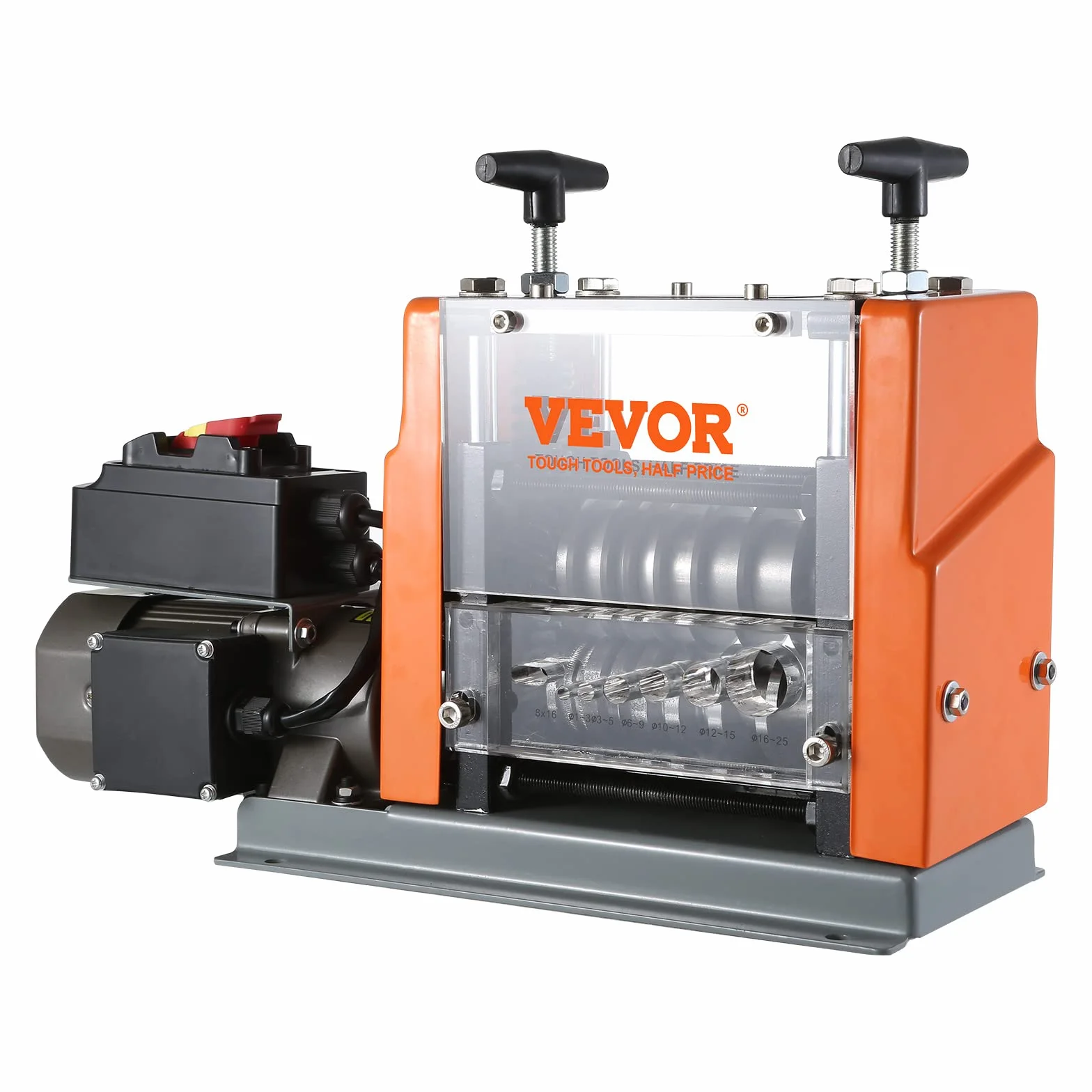 VEVOR Machine à Dénuder Électrique 1,5-25 mm 60 W Dénudeur Câble Auto Motorisé