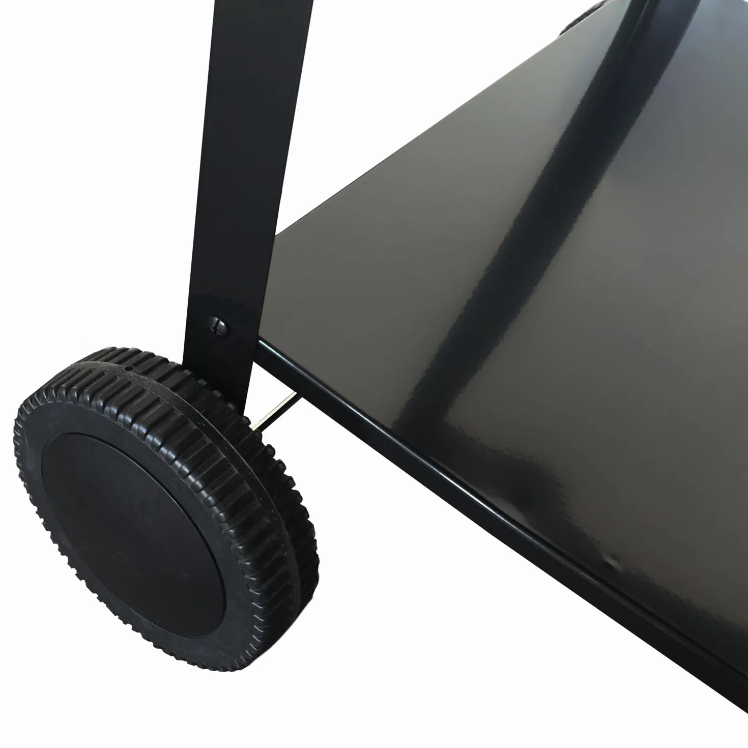 Happy Garden Desserte PORTIMAO Noire pour Plancha Acier avec Roues