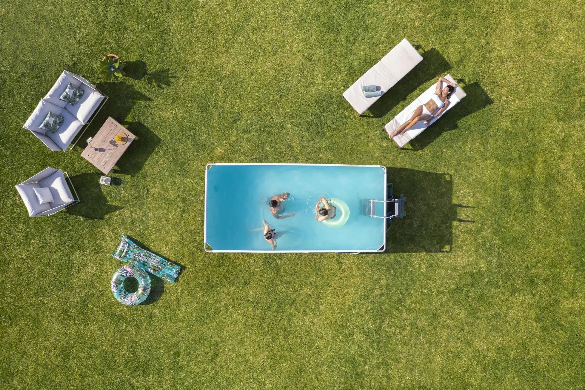 Bestway Steel Pro Max Kit Piscine Hors Sol 412x201x122 cm Gris