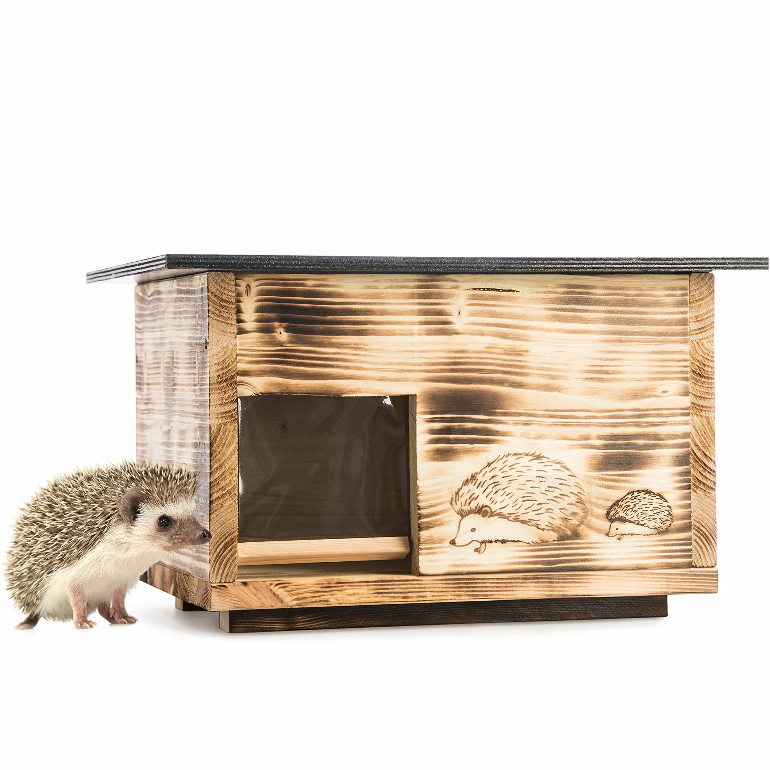 Maison pour hérisson Labyrinthe avec clapet pour Rats (IG3) Fond et Toit Amovible