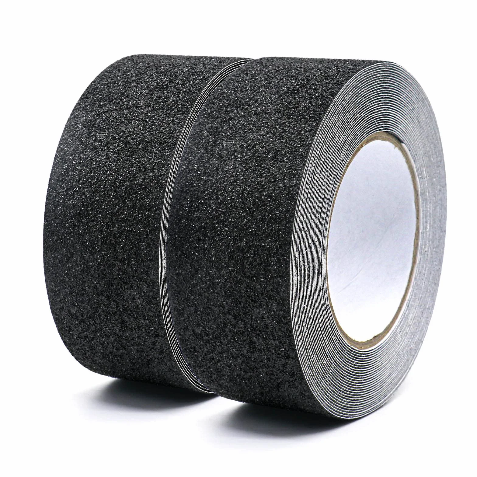 BOMEI PACK Ruban adhésif antidérapant 50 x 10 cm lot de 2 noir