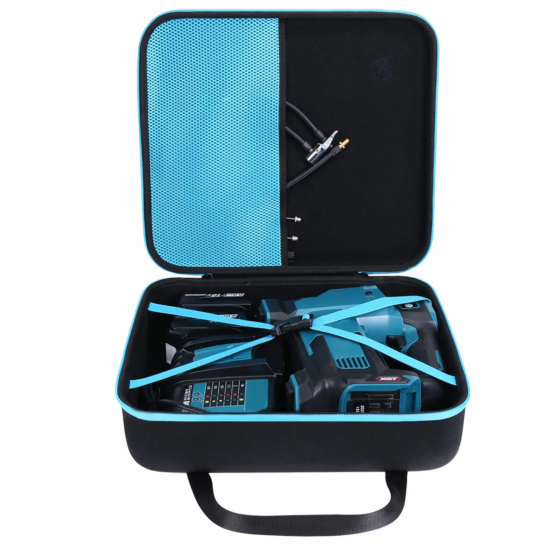 Aenllosi Dur Cas Etui pour Makita DMP181z 18V Compatible avec Inflador Compresseur Makita 18v, Organisation pour 18V Makita sans Fil Gonfleur (Seulement pour Le Coque)