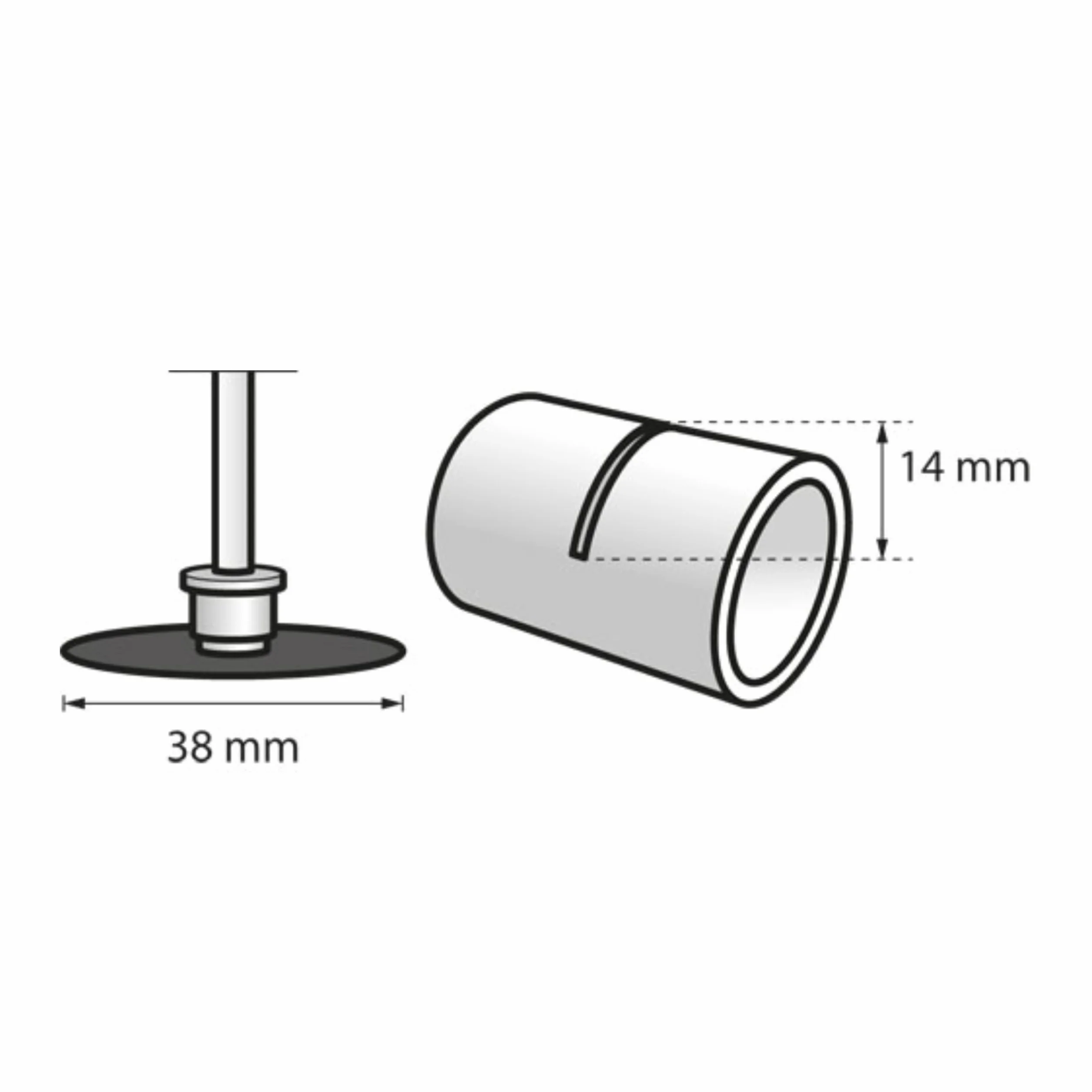 Dremel Lot de 12 Disques EZ SpeedClic à Tronçonner Métaux 38mm