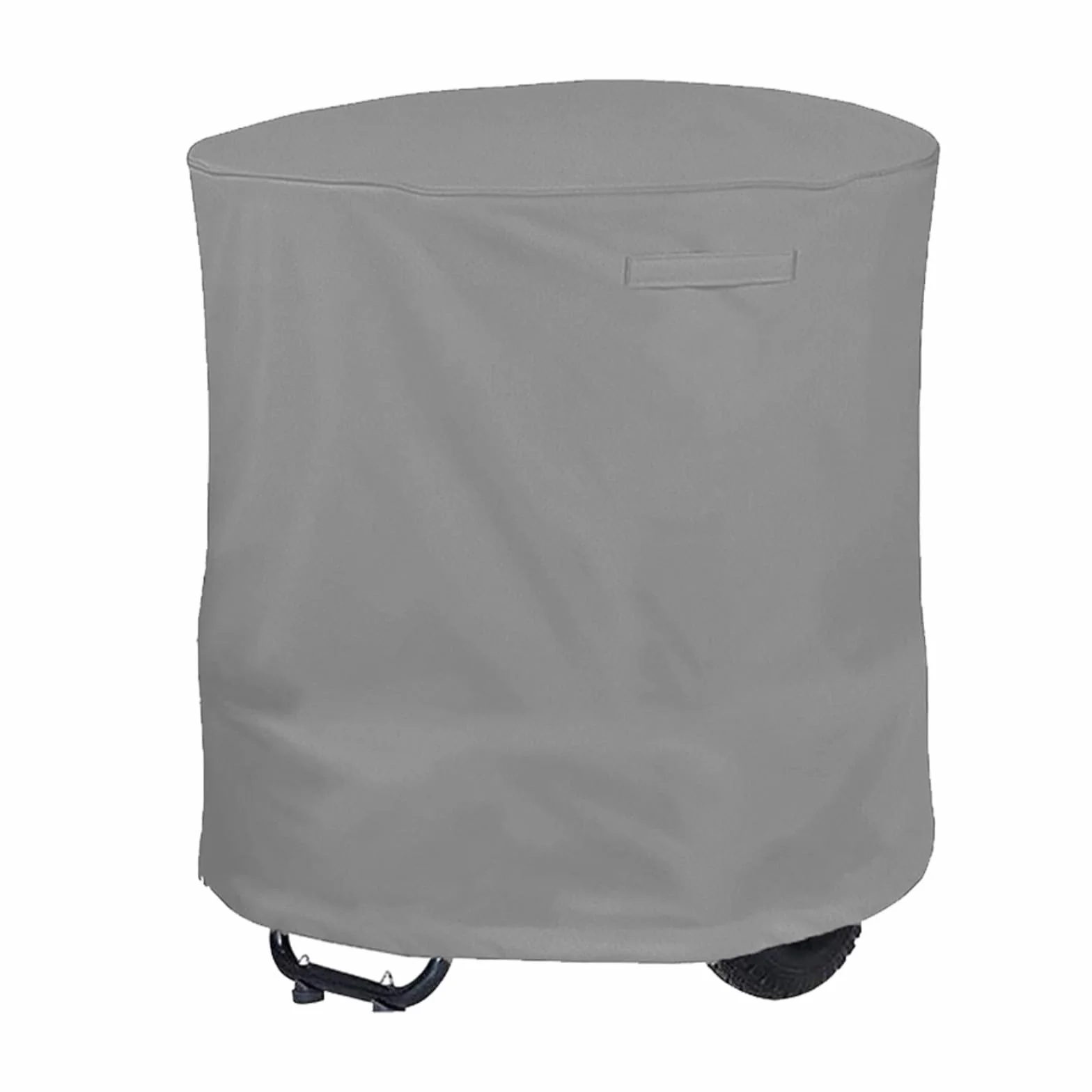 Housse imperméable et résistante pour broyeur de bois - Protection extérieure contre les intempéries - Pour broyeur de feuilles électrique sans lames - Gris