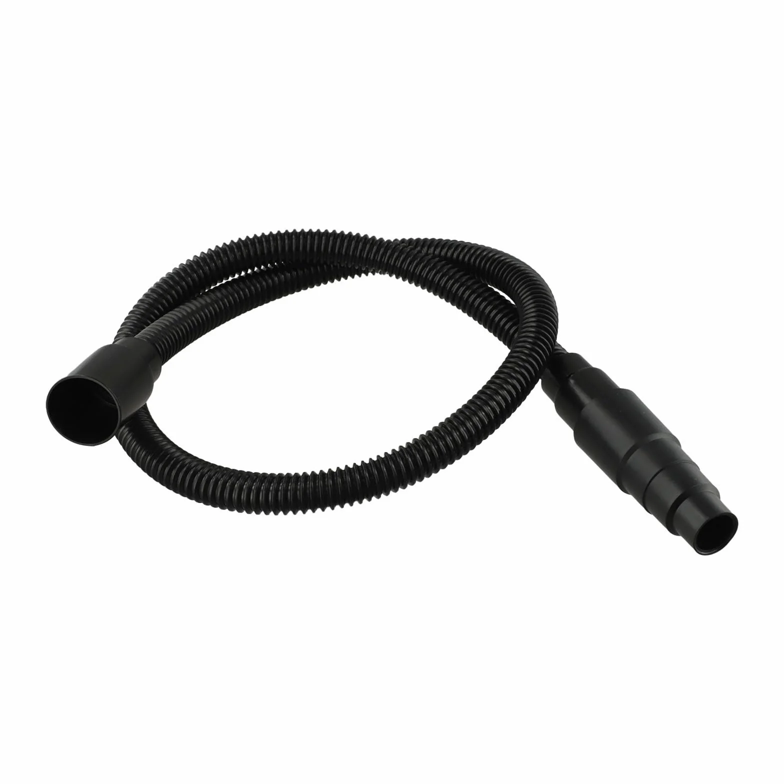 Kit d'aspiration compatible outils électriques, tuyau flexible extraction poussière 1 m avec adaptateur, fixation sous vide plastique noir
