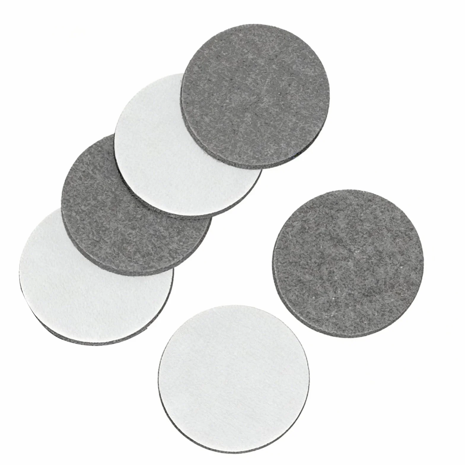 Disques de Polissage en Feutre 125 mm, Lot de 6, Glass Polish Pro, Compatible Bosch, Polissage Oxyde de Cérium