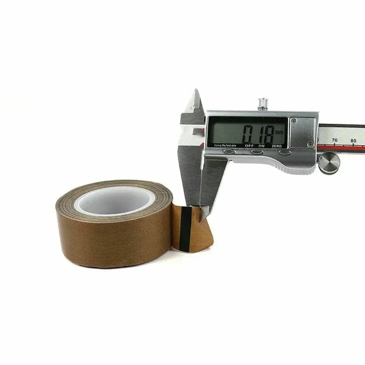 Ruban adhésif PTFE Largeur 5~100 mm Épaisseur 0,13 mm 0,18 mm Résistant haute température sous vide 50 mm 1 rouleau 10 m