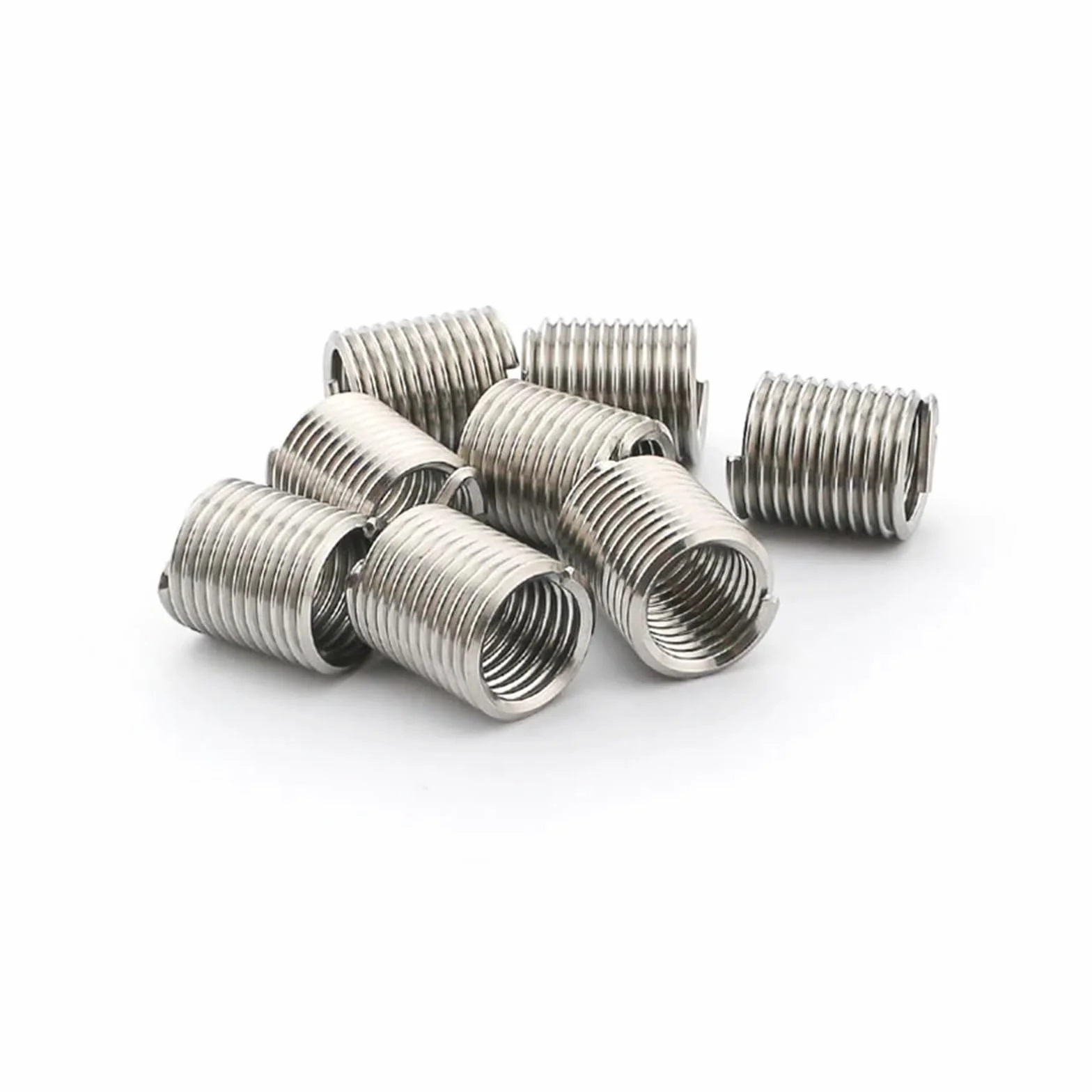 Douille de vis d'insertion M6 M8 M10 M12 M14 réparation de filetage en acier inoxydable M6x1.0x3D (50pcs)