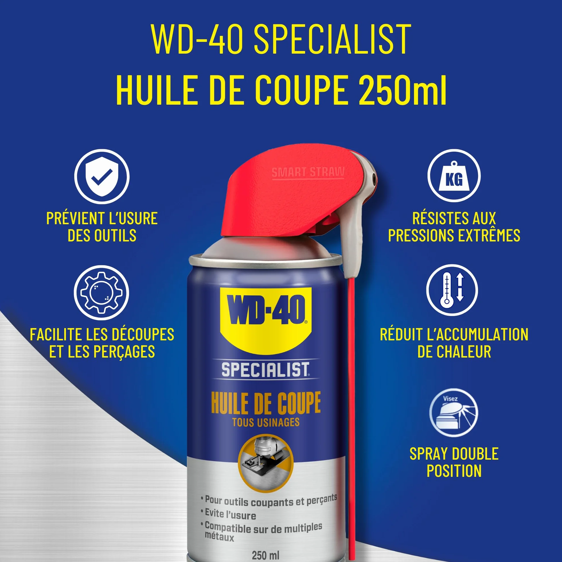 WD-40 SPECIALIST Huile de Coupe 250 ml
