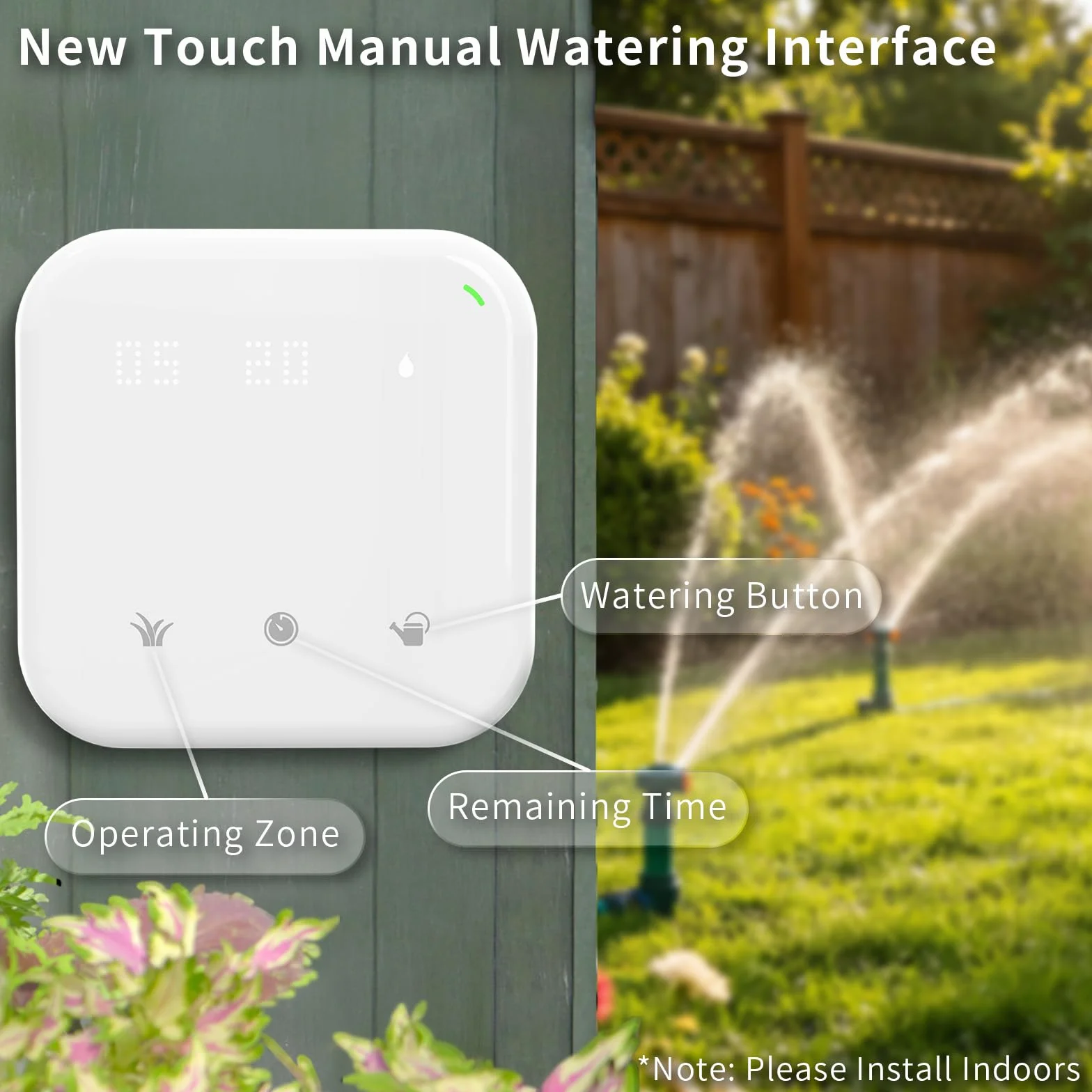 Netro Spark contrôleur d'arroseur intelligent WiFi 8 zones