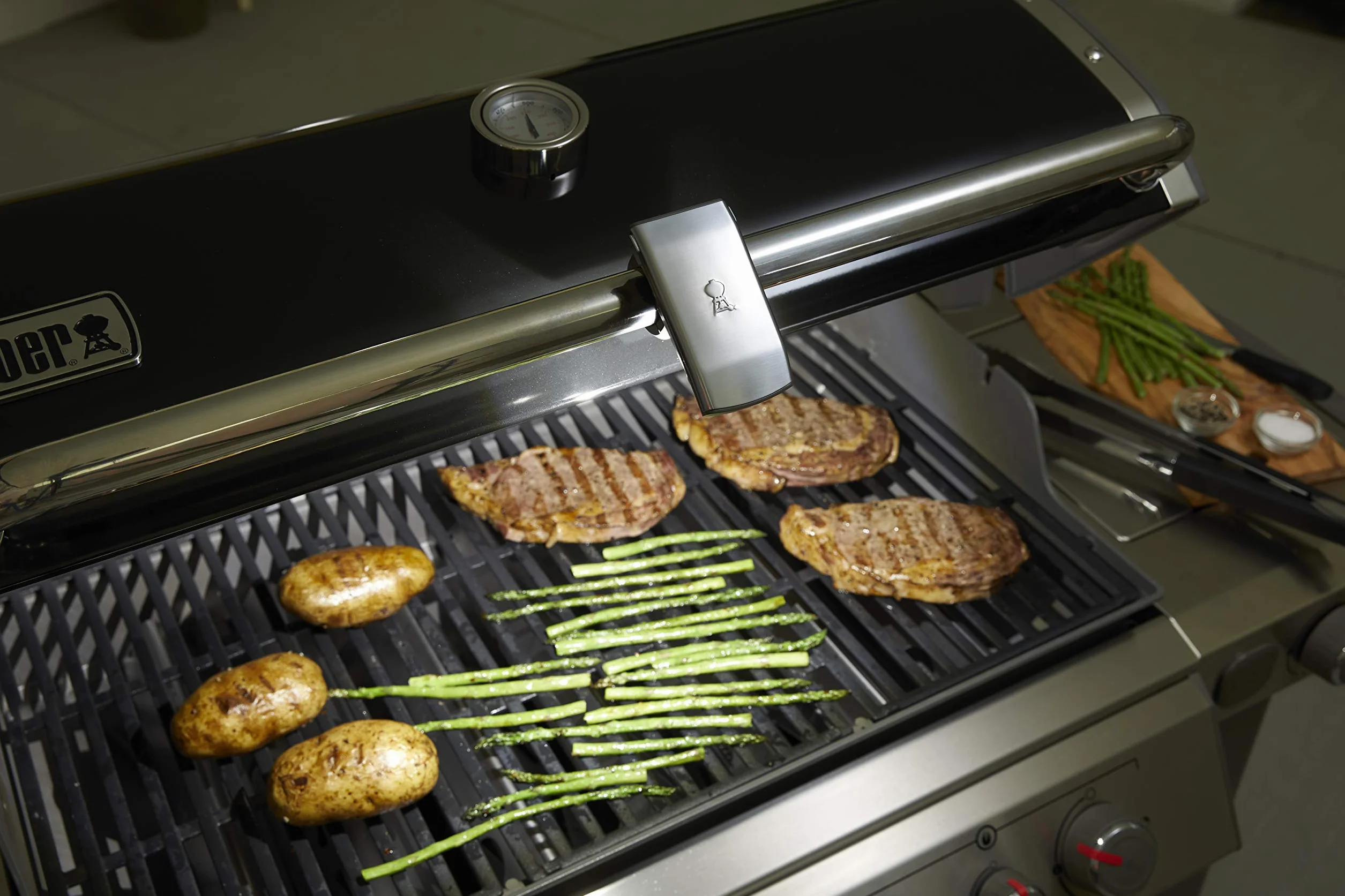 Weber 7661 Poignée Grill 'N Go Light Gris