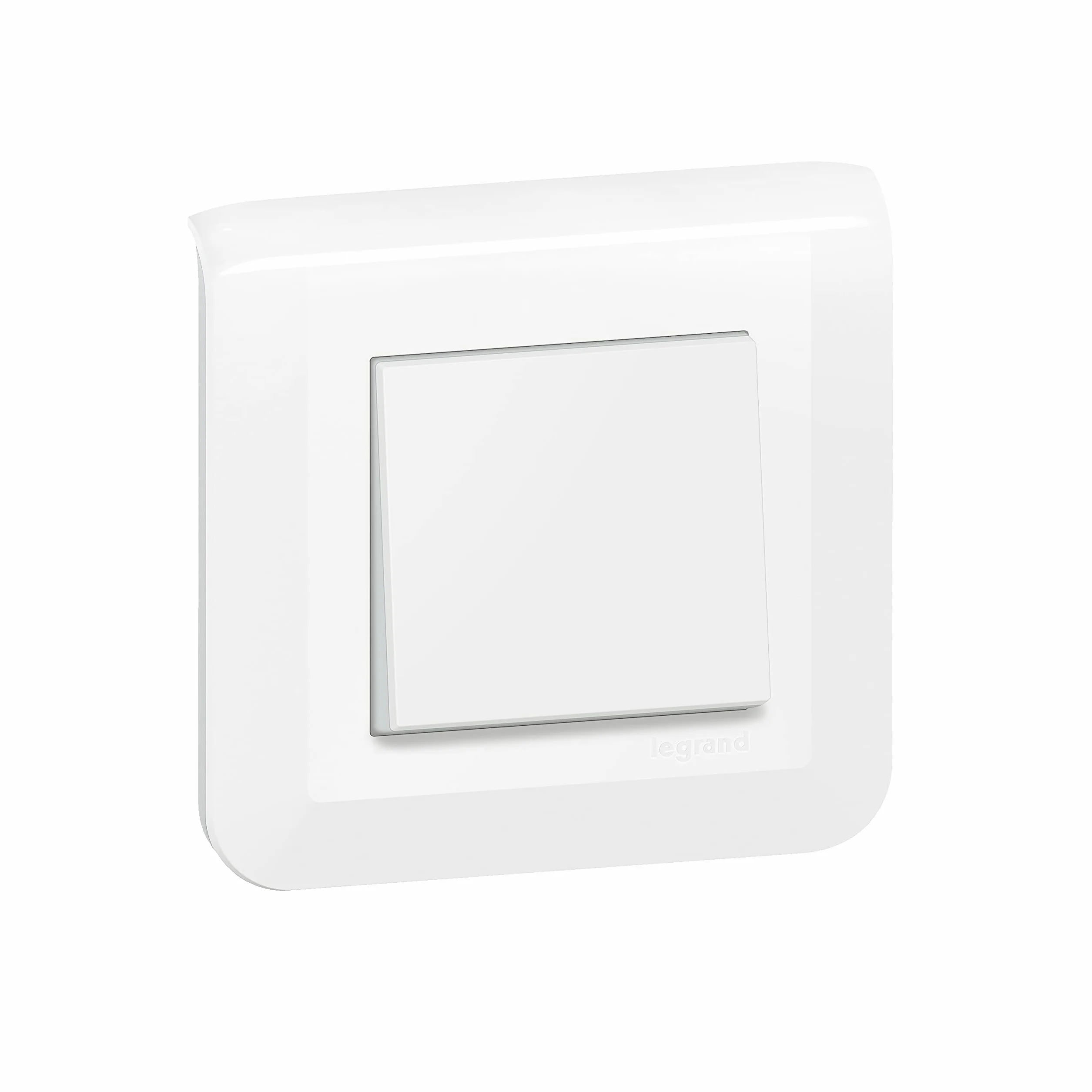 Legrand Interrupteur Va-Et-Vient Mosaic Fixation À Griffes Plaque Blanche Connexion Rapide Bornes Automatiques