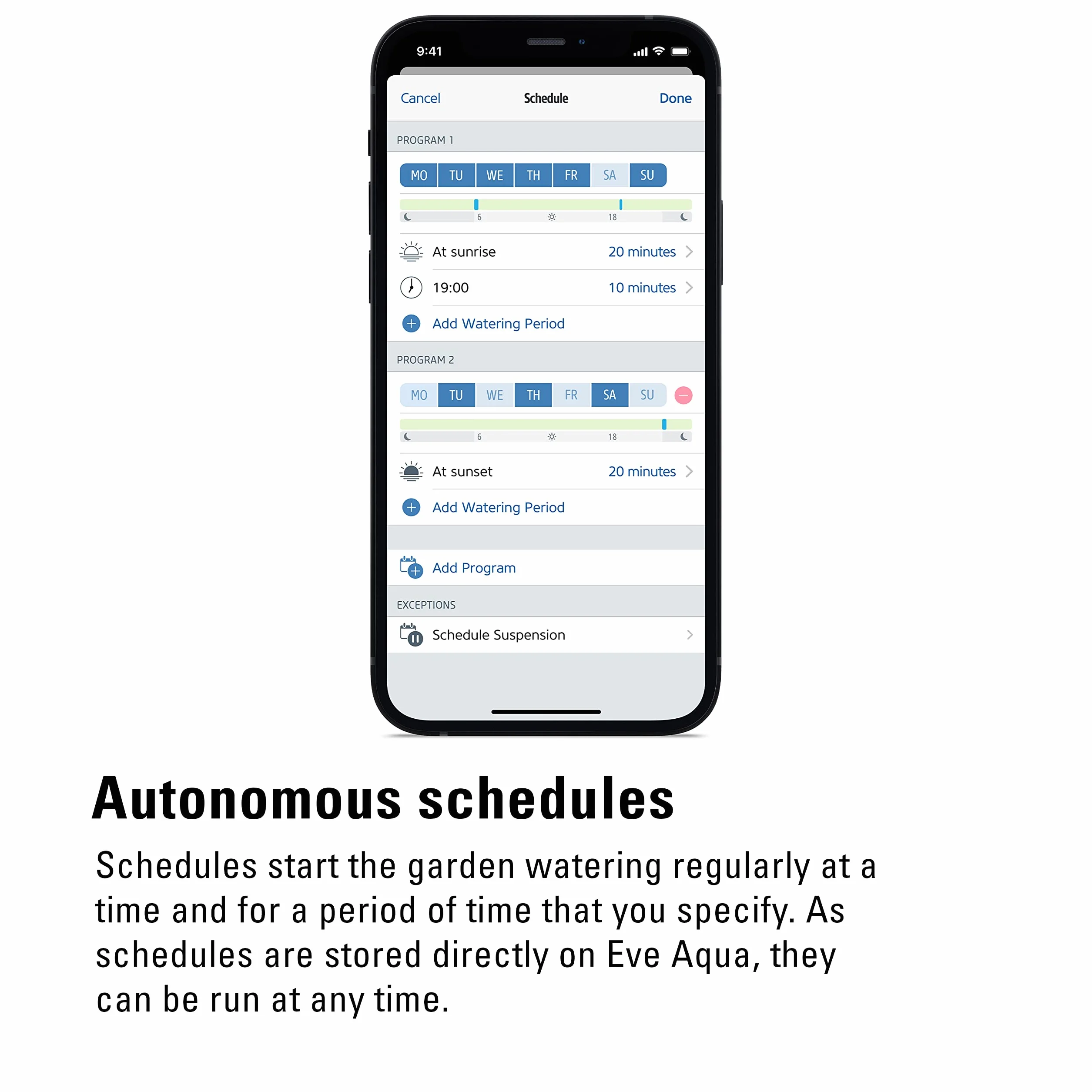 Eve Aqua contrôleur d'eau intelligent HomeKit Apple Siri Bluetooth Thread