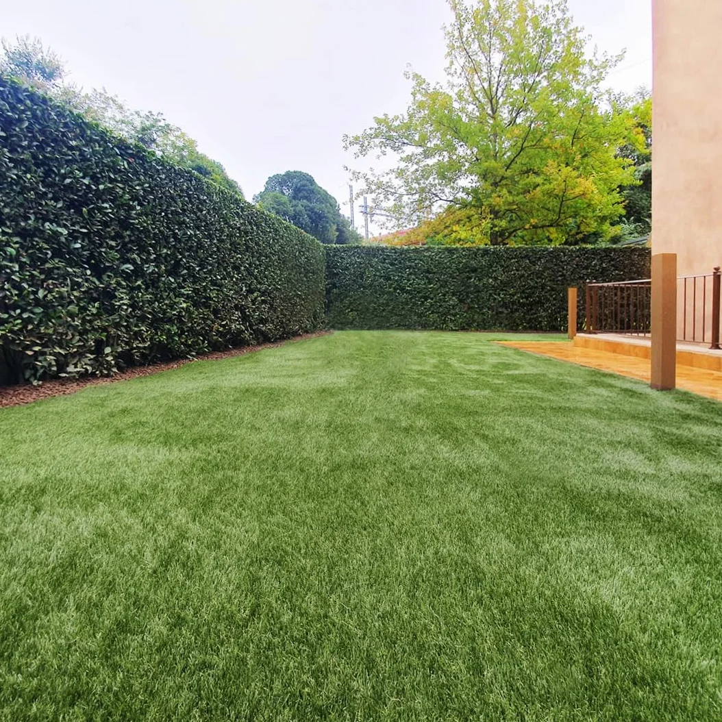 Gazon synthétique artificiel 30 mm 2 x 10 m pelouse verte drainante
