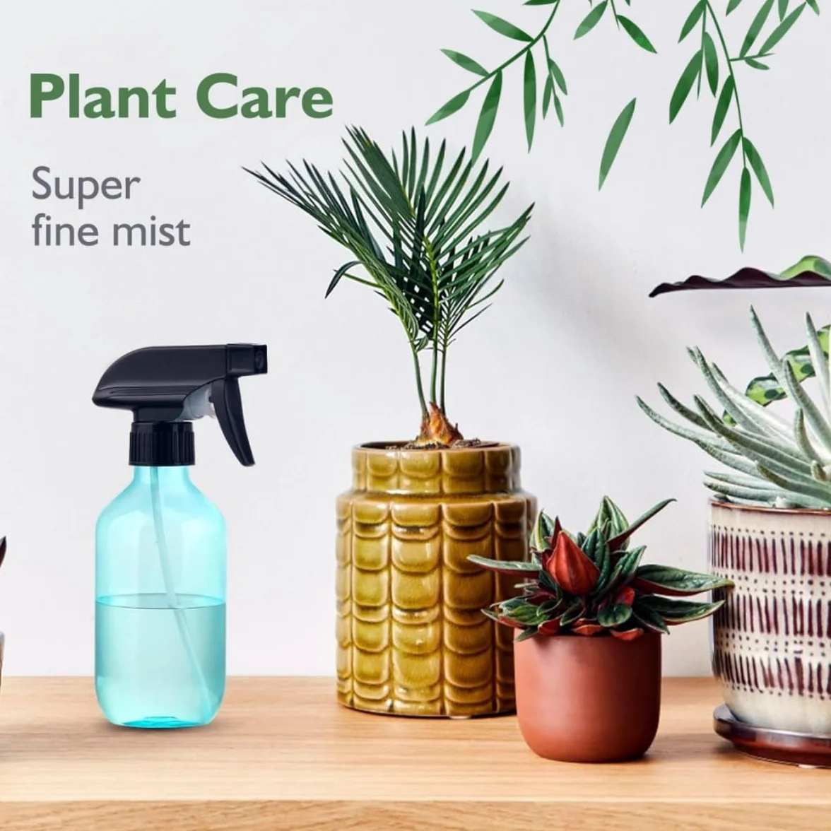 Têtes de Pulvérisation de Rechange Universelles,4 Pièces Buses pour Pulvérisateur à Gâchette,Pulvérisation Antibactérienne,Adaptables aux Bouteilles Usage Jardin,Nettoyage,Cuisine