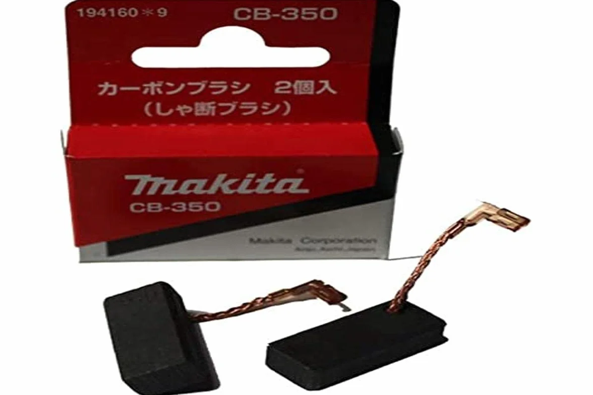Makita CB 350 Balai de charbon de rechange Noir