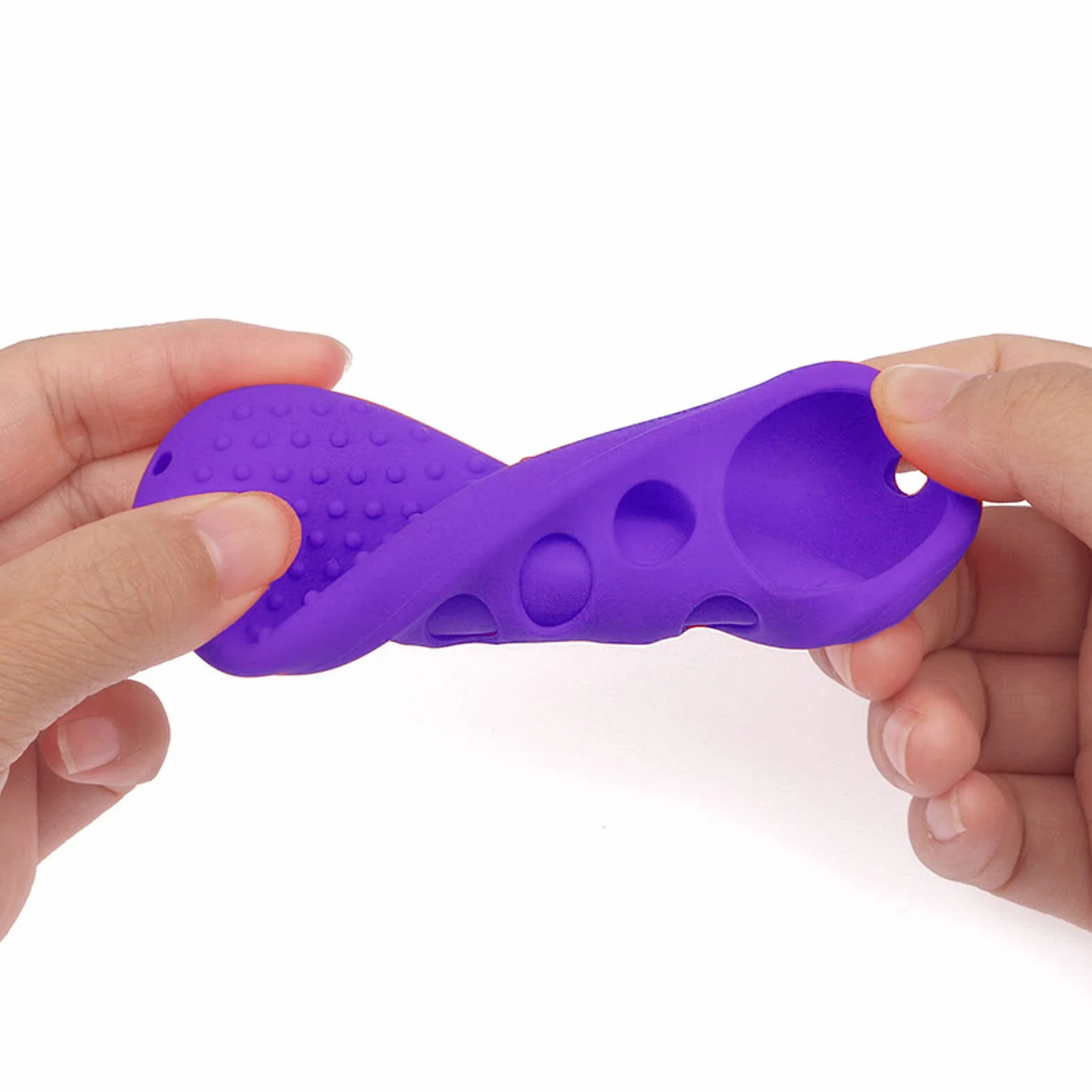 Yosoo Health Gear Coque de Protection Silicone pour Télécommande Chromecast avec Google TV (Violet)