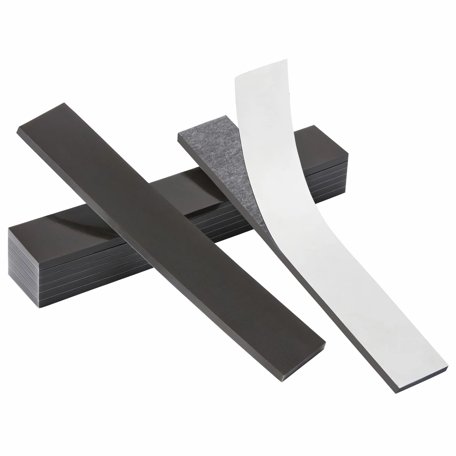 FRETONBA Aimant Puissant 4mm Disque Magnétique Découpable 8 Pièces Bande Adhesive Aimant Autocollant Fort