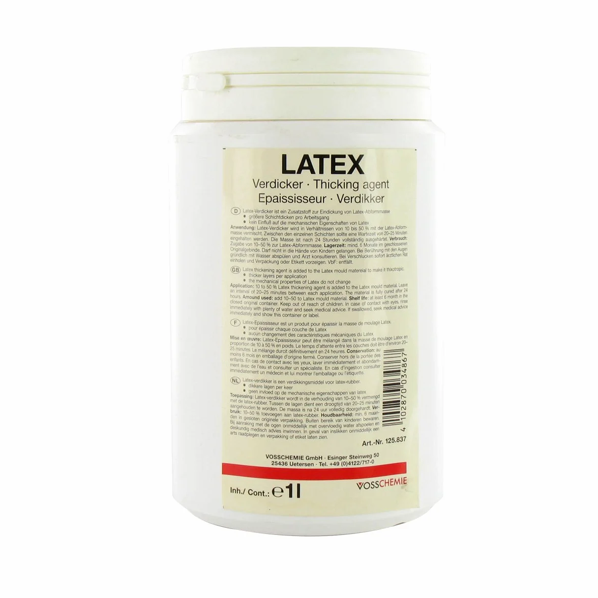 Soloplast Latex épaississeur 1L