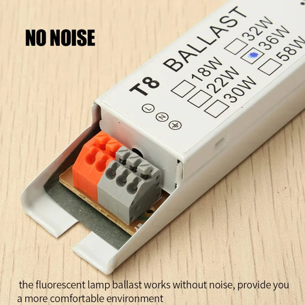 Ballast électronique T8 2x36W Tension large pour lumière fluorescente