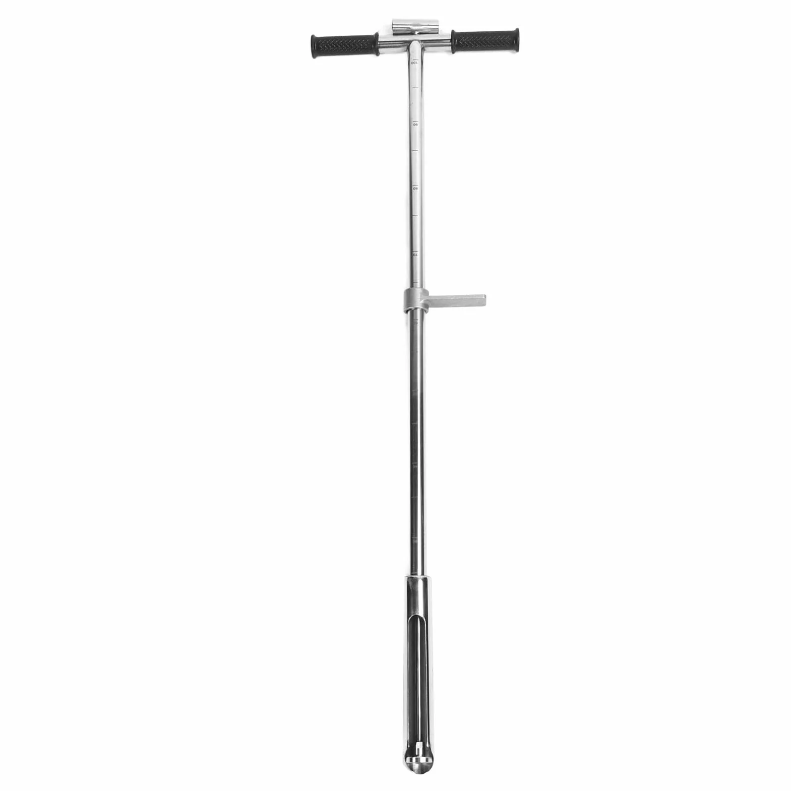 Outil de Sonde de Sol Outil D'échantillonnage de Sol Non perturbé avec Pédale D'éjection et Poignée en T en Acier Inoxydable pour L'échantillonnage du Sol de la Ferme du Jardin