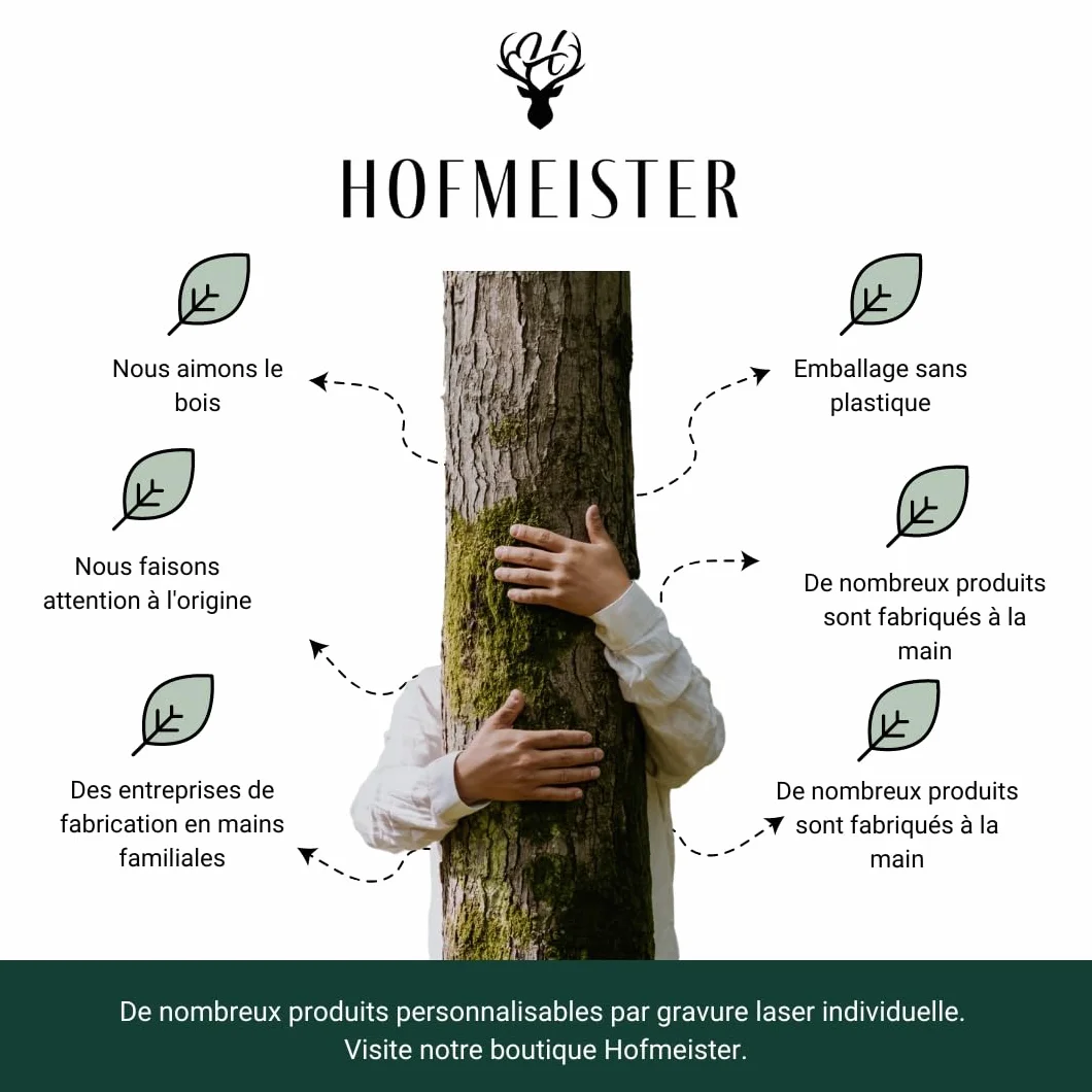 HOFMEISTER® Support dorsal ergonomique bancs sauna bois de tilleul
