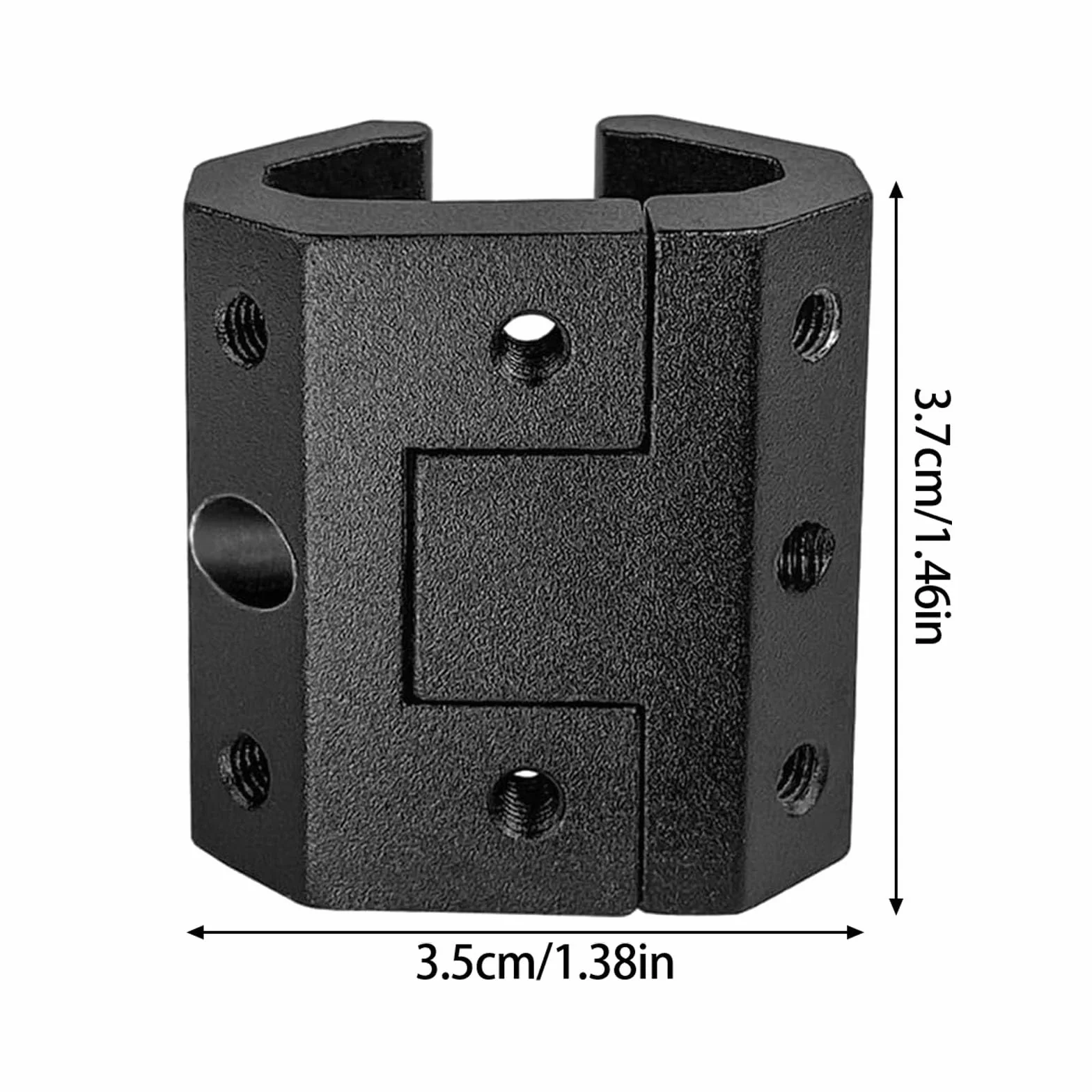 Pochettes à outils avec clip pour boîtes à outils d'angle, systèmes de rails, adaptateurs universels en aluminium