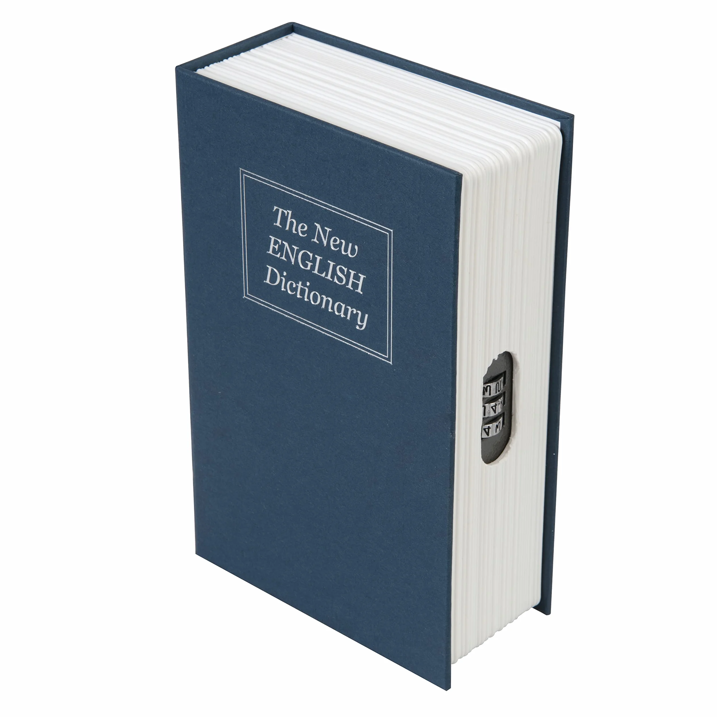 Silverline Livre coffre-fort avec combinaison à 3 chiffres, Bleu